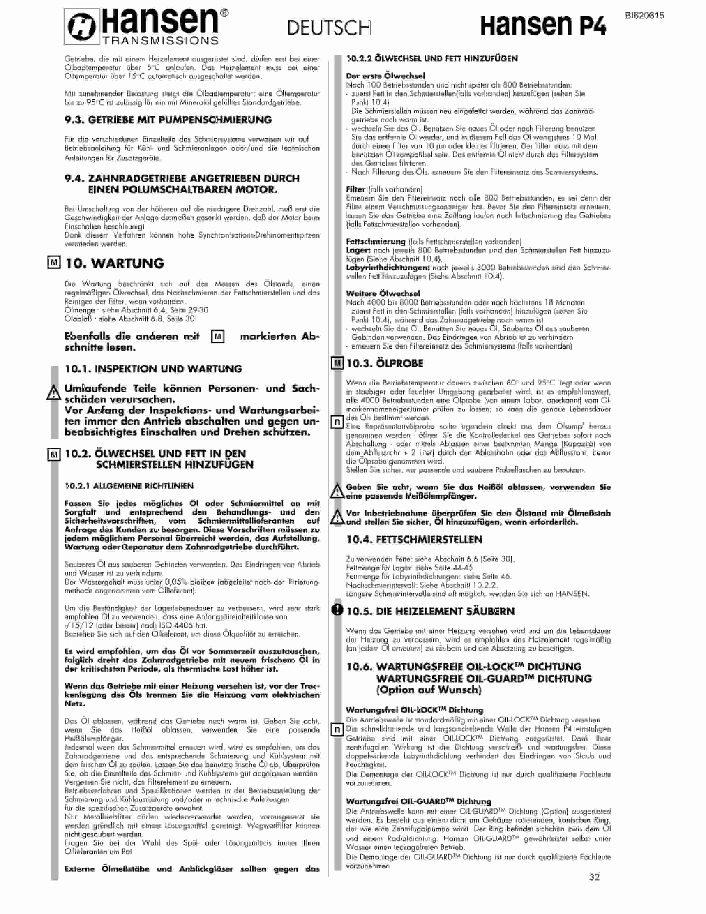 Bucyrus Belt System Spare Parts List BI620615-2
