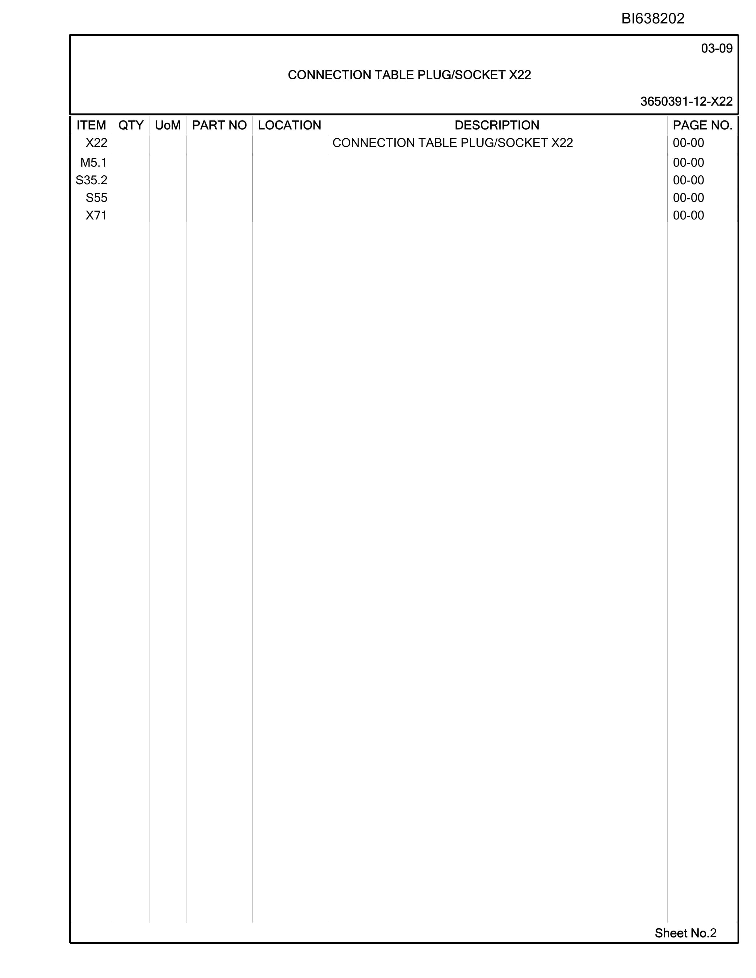 Bucyrus BMA RH170 Electrical Parts Catalog BI638202 4 Bucyrus BMA RH170 Electrical Parts Catalog BI638202 - Image 4