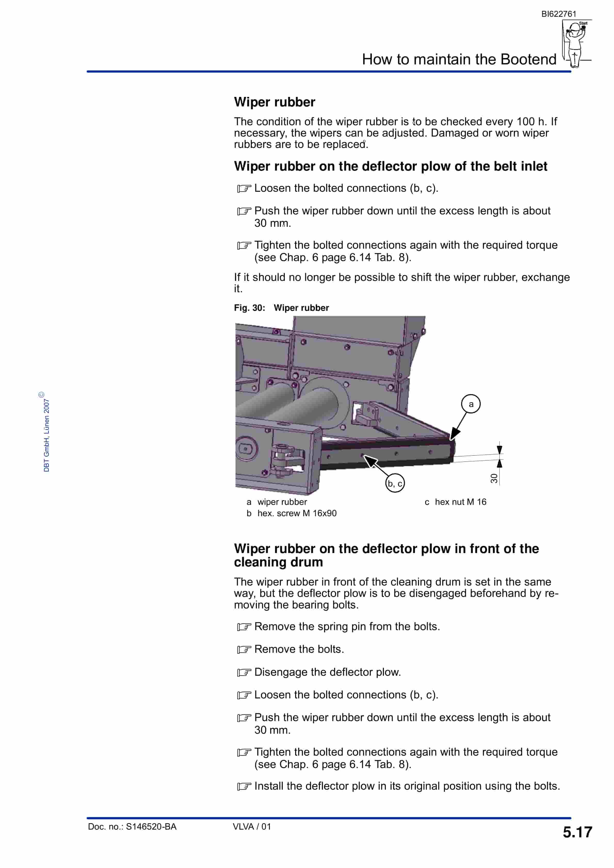 Bucyrus Bootend SMB-1400-3500 Technical Manual BI622761-3