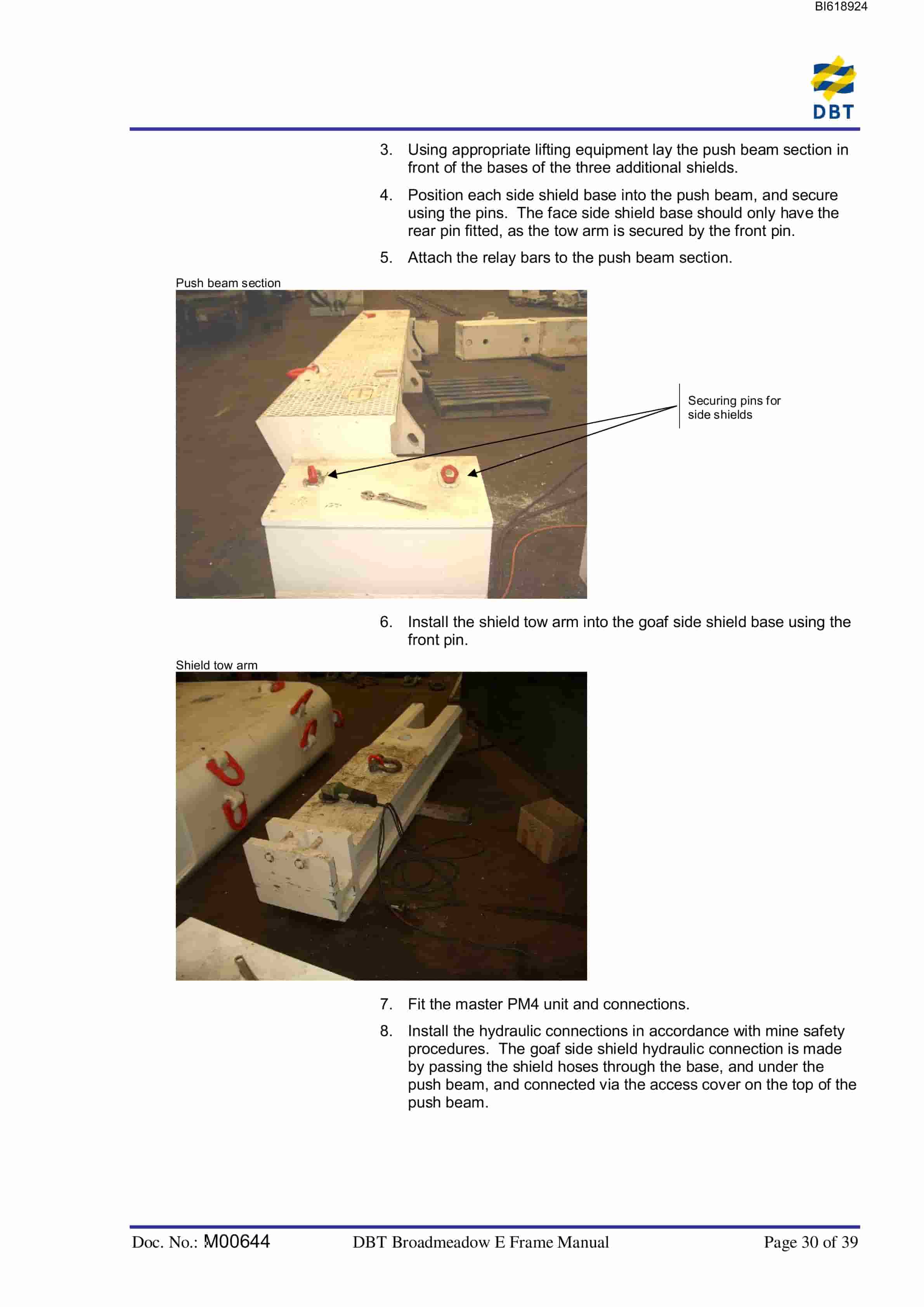 Bucyrus Broadmeadow E Frame Technical Manual BI618924-4