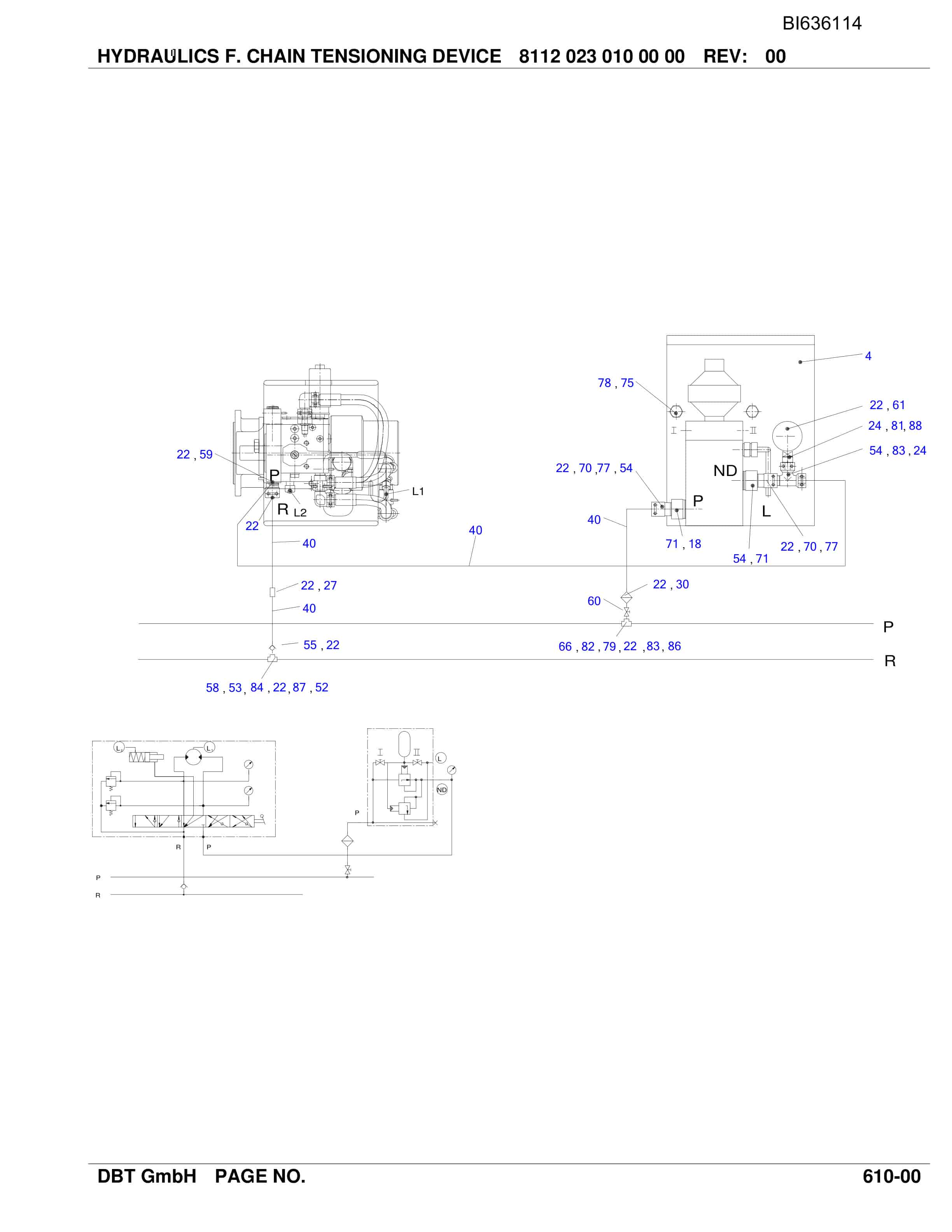 Bucyrus BSL PF 4-1332 SHENHUA-YUJIALIANG II Parts Catalog BI636114-3
