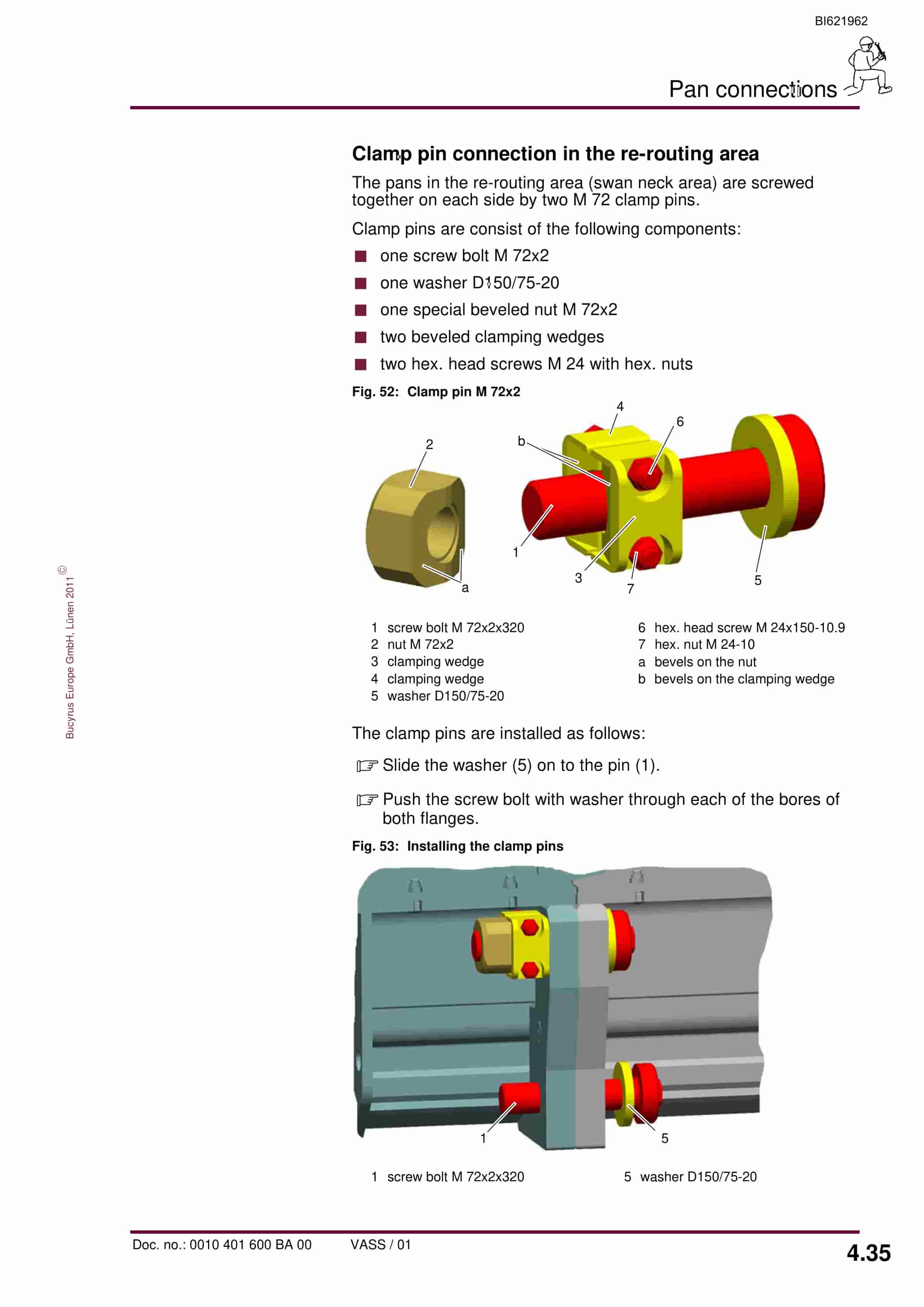 Bucyrus BSL PF 6-1542 Operating Manual BI621962-2