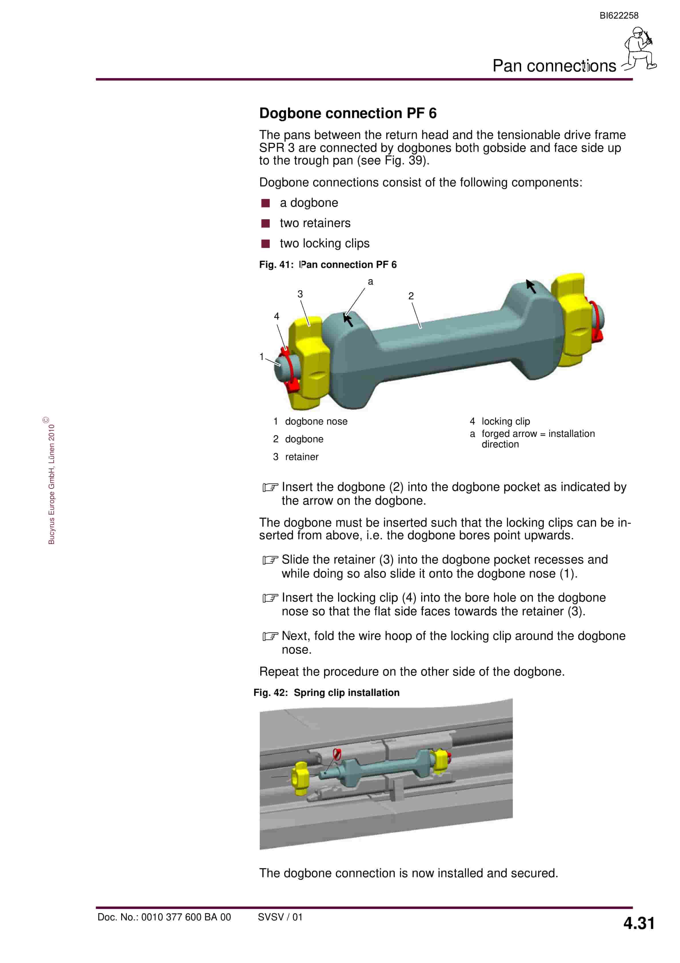 Bucyrus BSL PF 6-1542 Operating Manual BI622258-2