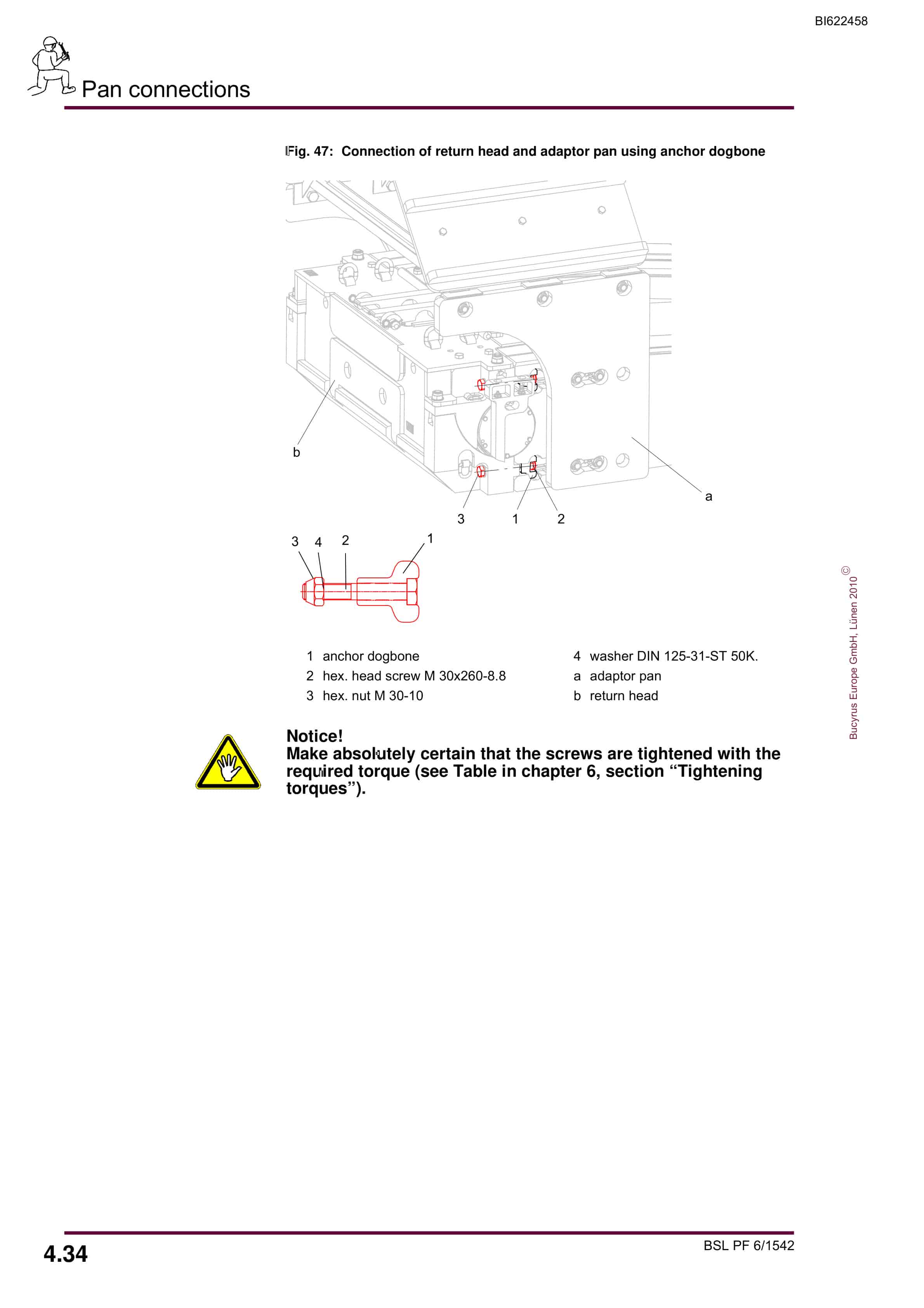 Bucyrus BSL PF 6-1542 Operating Manual BI622458-2