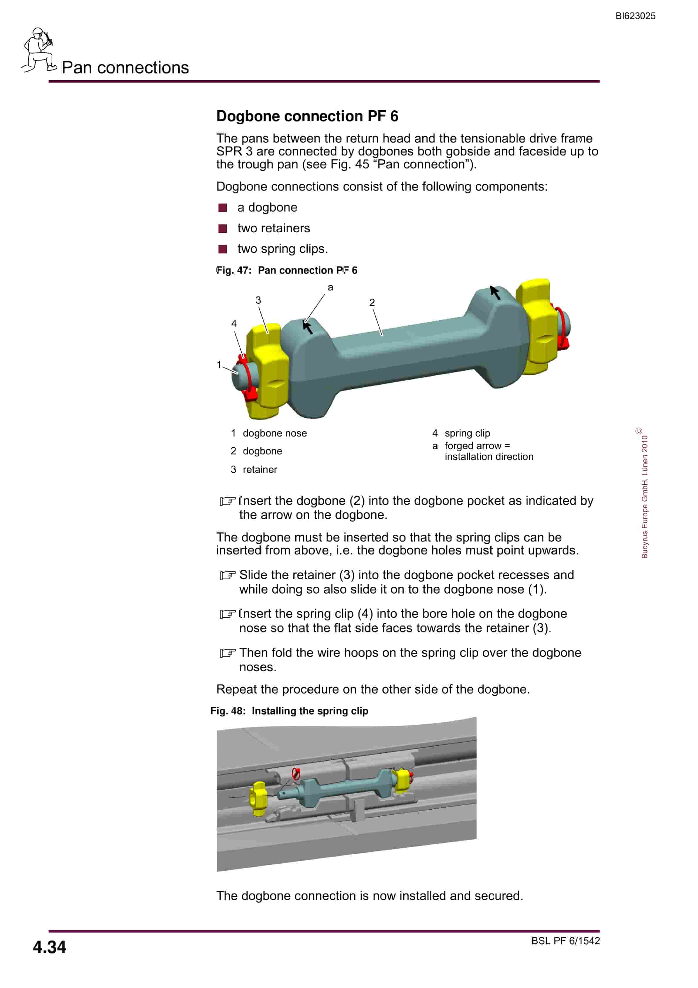 Bucyrus BSL PF 6-1542 Operating Manual BI623025-2