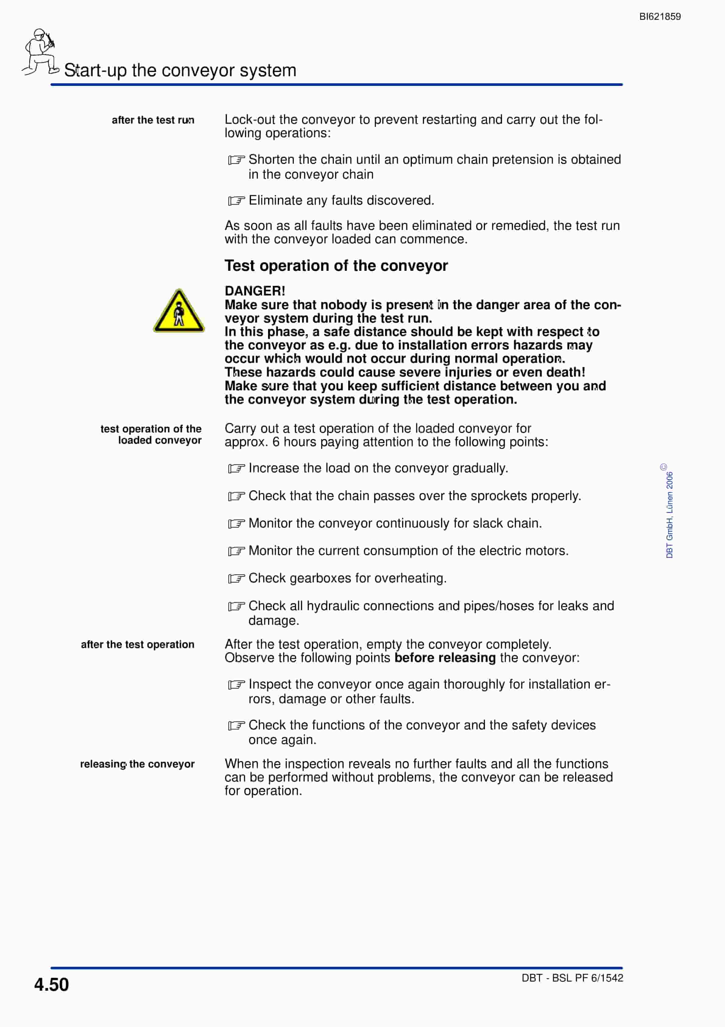 Bucyrus BSL PF 6-1542 Technical Manual BI621859-3