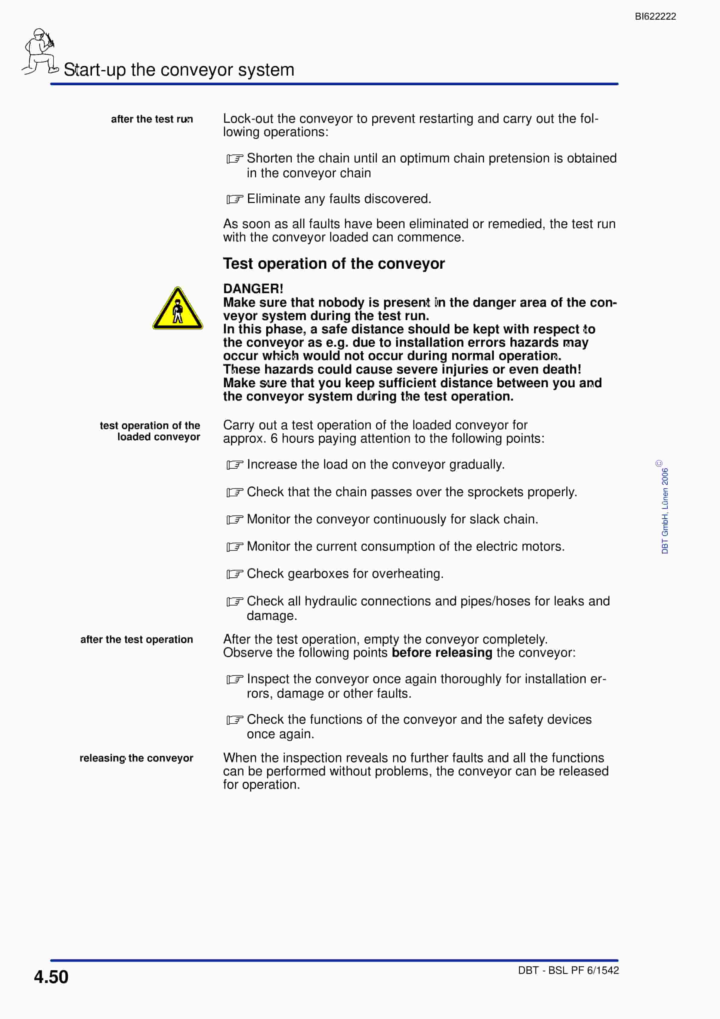 Bucyrus BSL PF 6-1542 Technical Manual BI622222-3