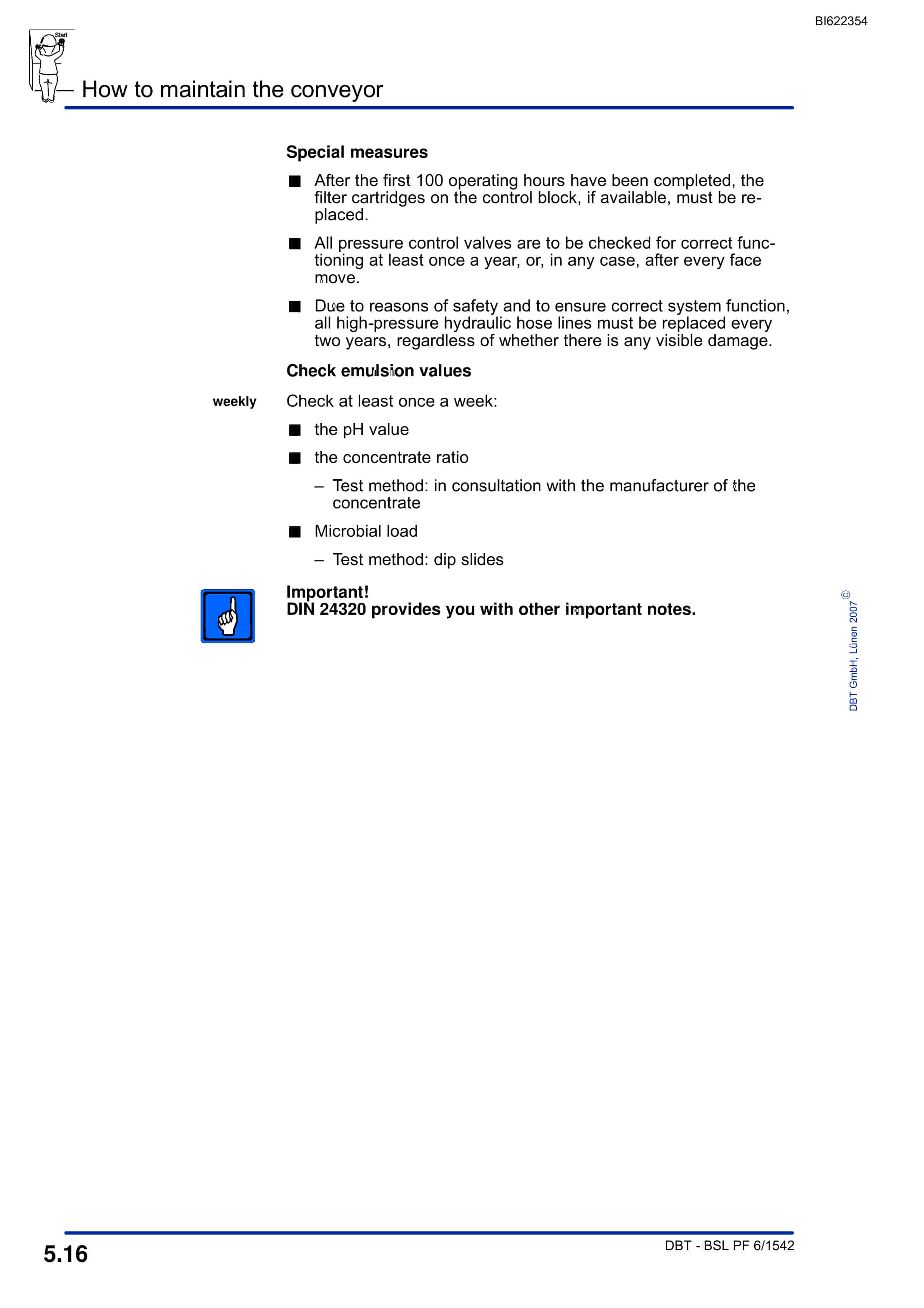 Bucyrus BSL PF 6-1542 Technical Manual BI622354-4
