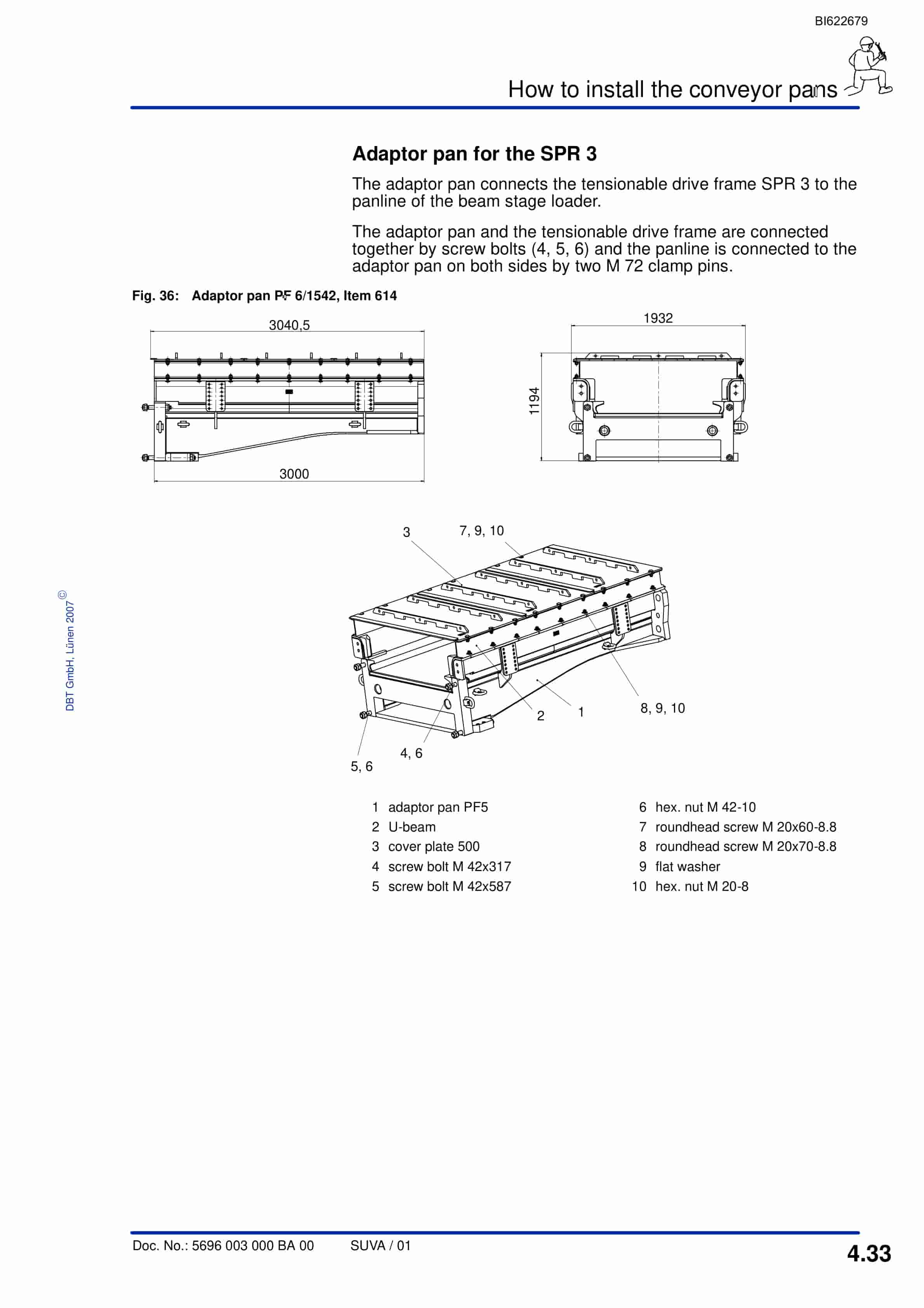 Bucyrus BSL PF 6-1542 Technical Manual BI622679-2