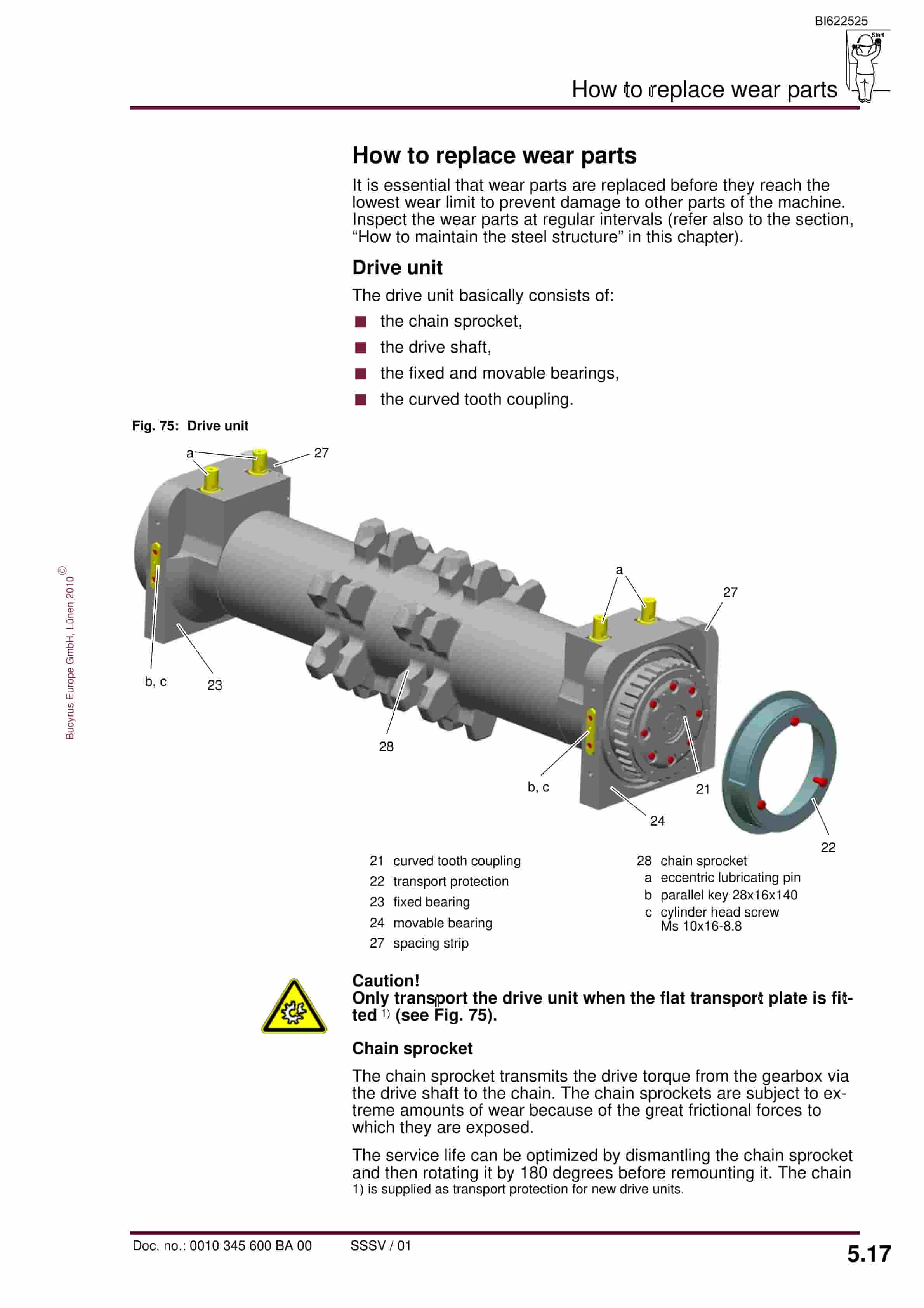 Bucyrus BSL PF 6-1742 Operating Manual BI622525-4