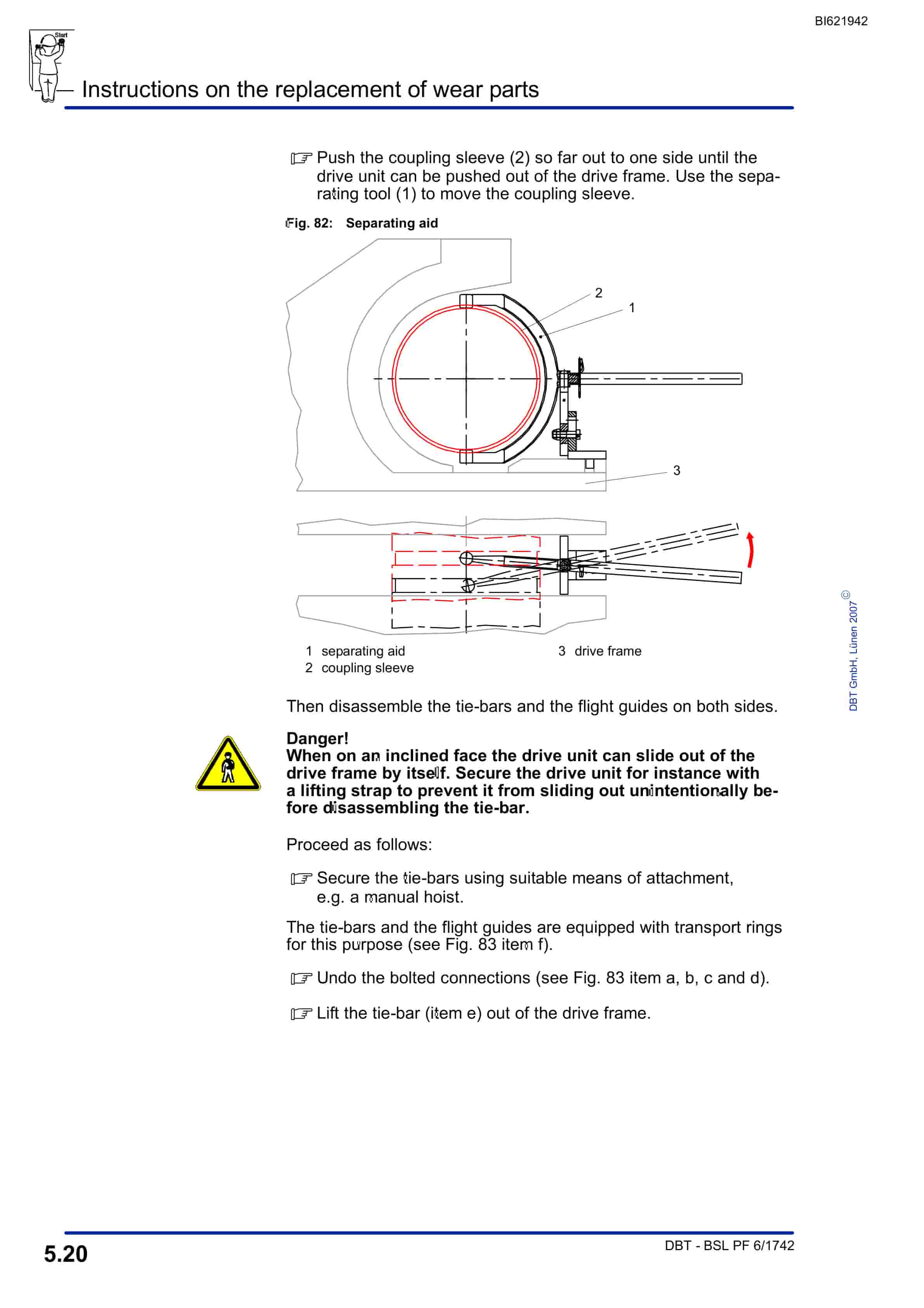 Bucyrus BSL PF 6-1742 Technical Manual BI621942-5