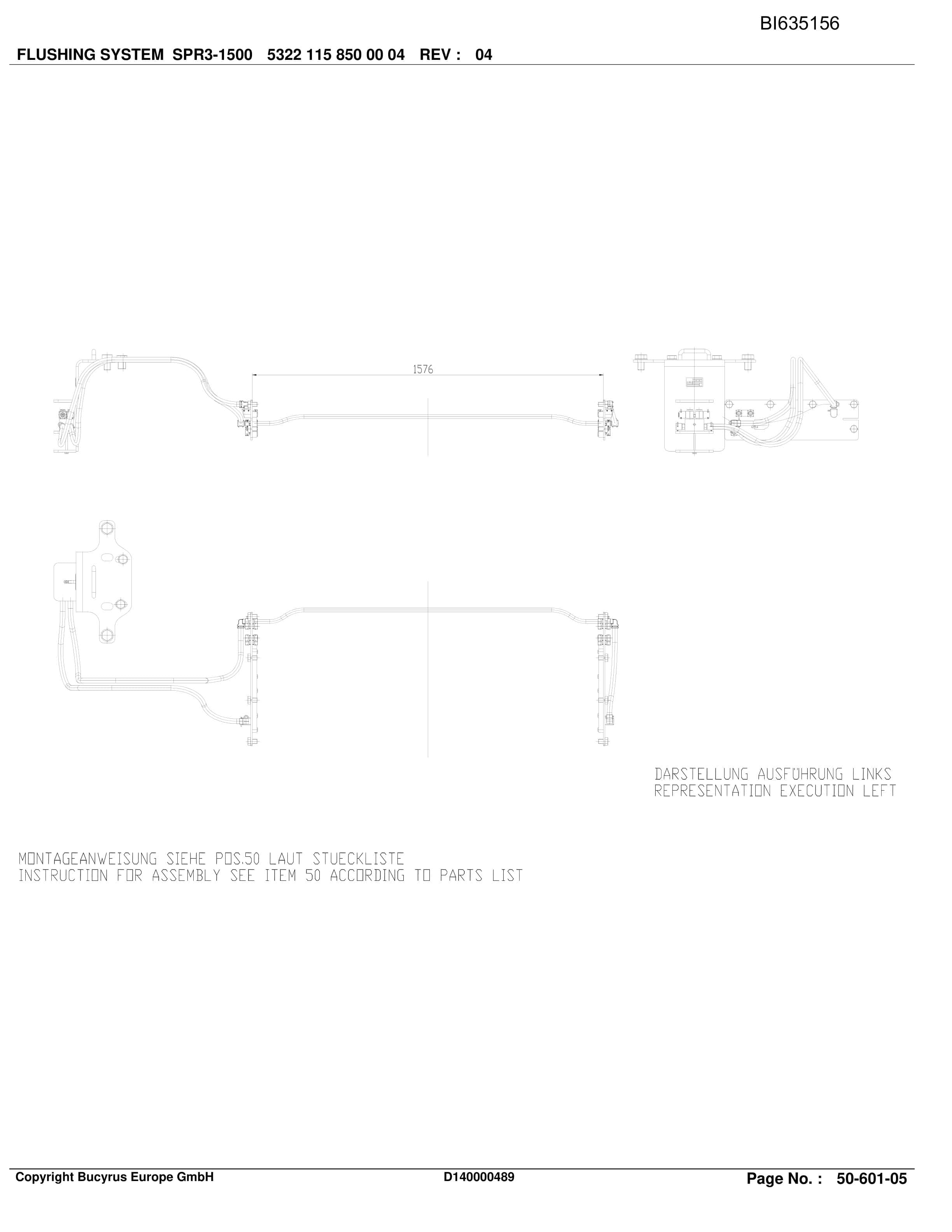 Bucyrus ConveyorSystem MAJIALANG II Parts Catalog BI635156-3