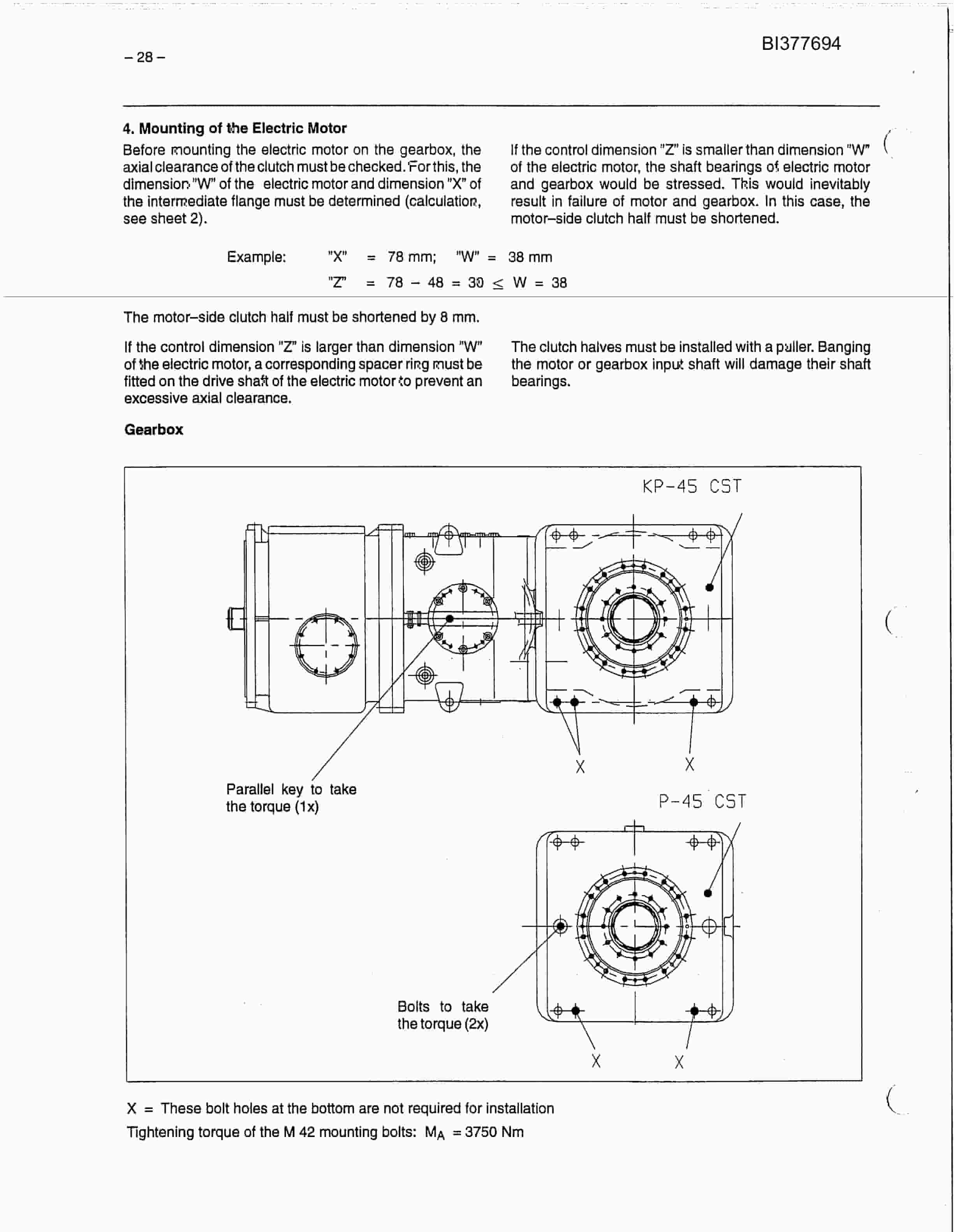 Bucyrus CST Cabling Schedule 3 Drive System Sufco Technical Manual BI377694-5