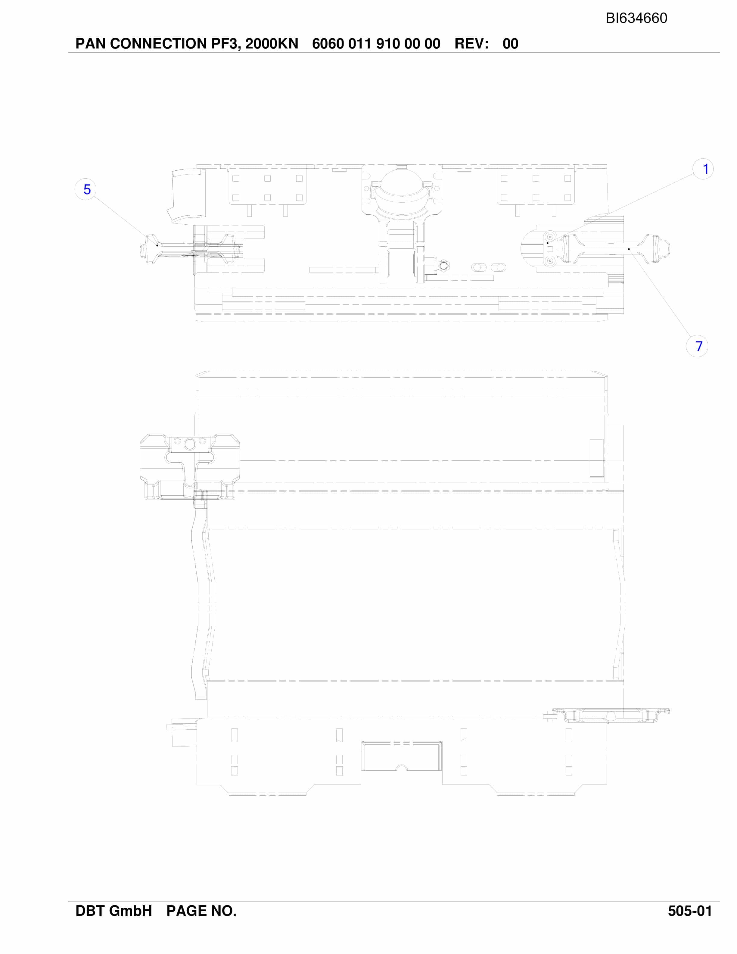 Bucyrus DATONG GH-AFC PF 3-822 Parts Catalog BI634660-4