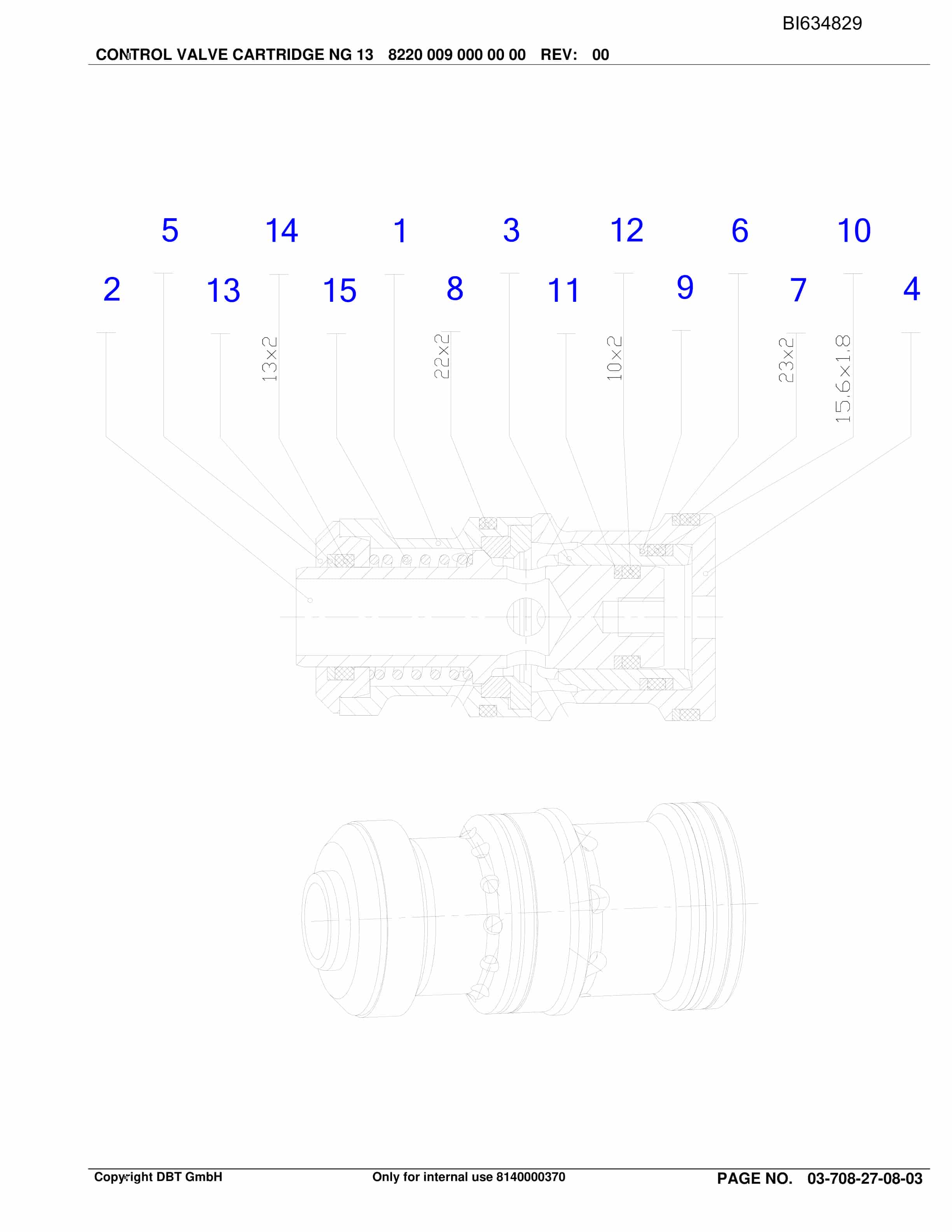 Bucyrus DATONG-TASHAN II, SH-AFC PF 6-1142 Parts Catalog BI634829-5