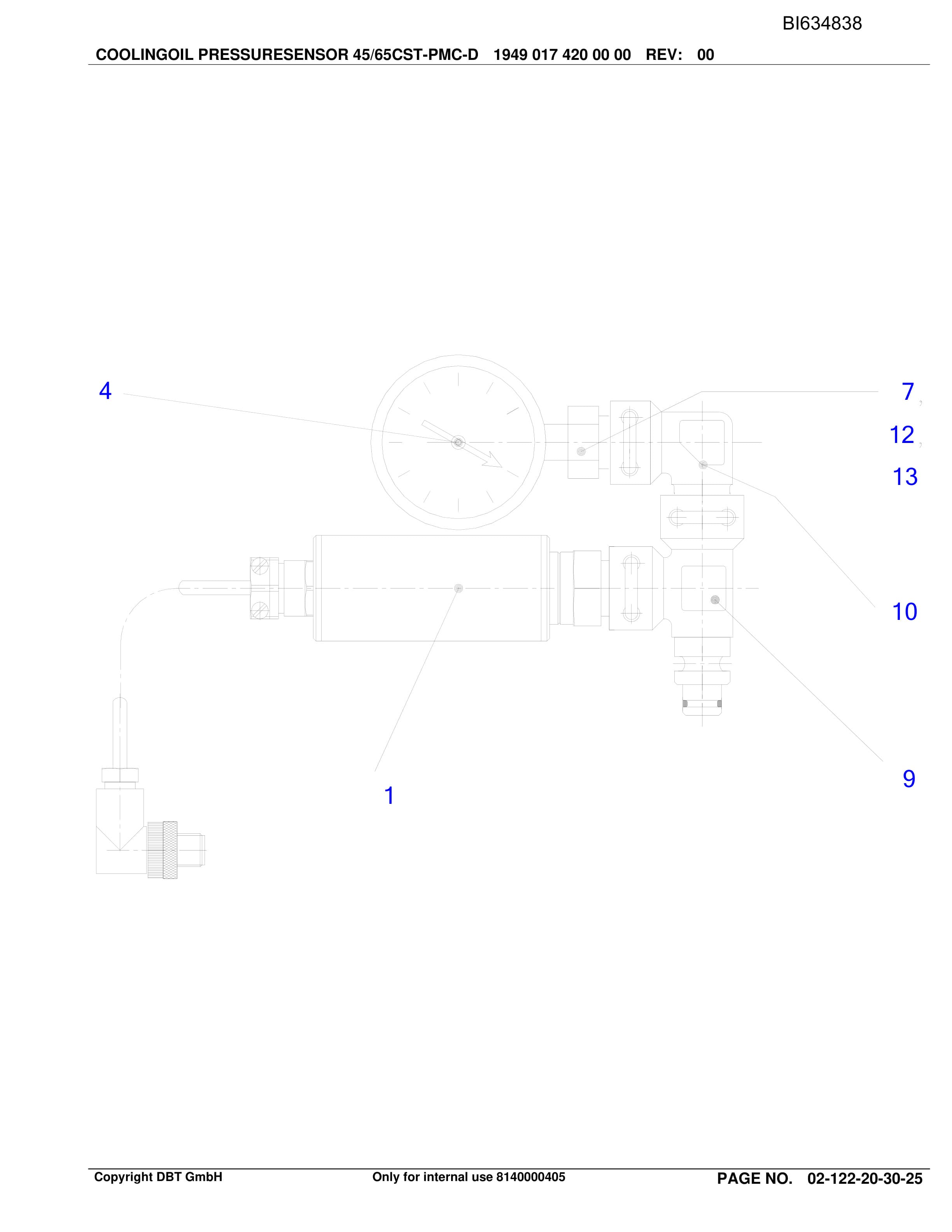Bucyrus DATONG-TASHAN III, SH-AFC PF 6-1142 Parts Catalog BI634838-2
