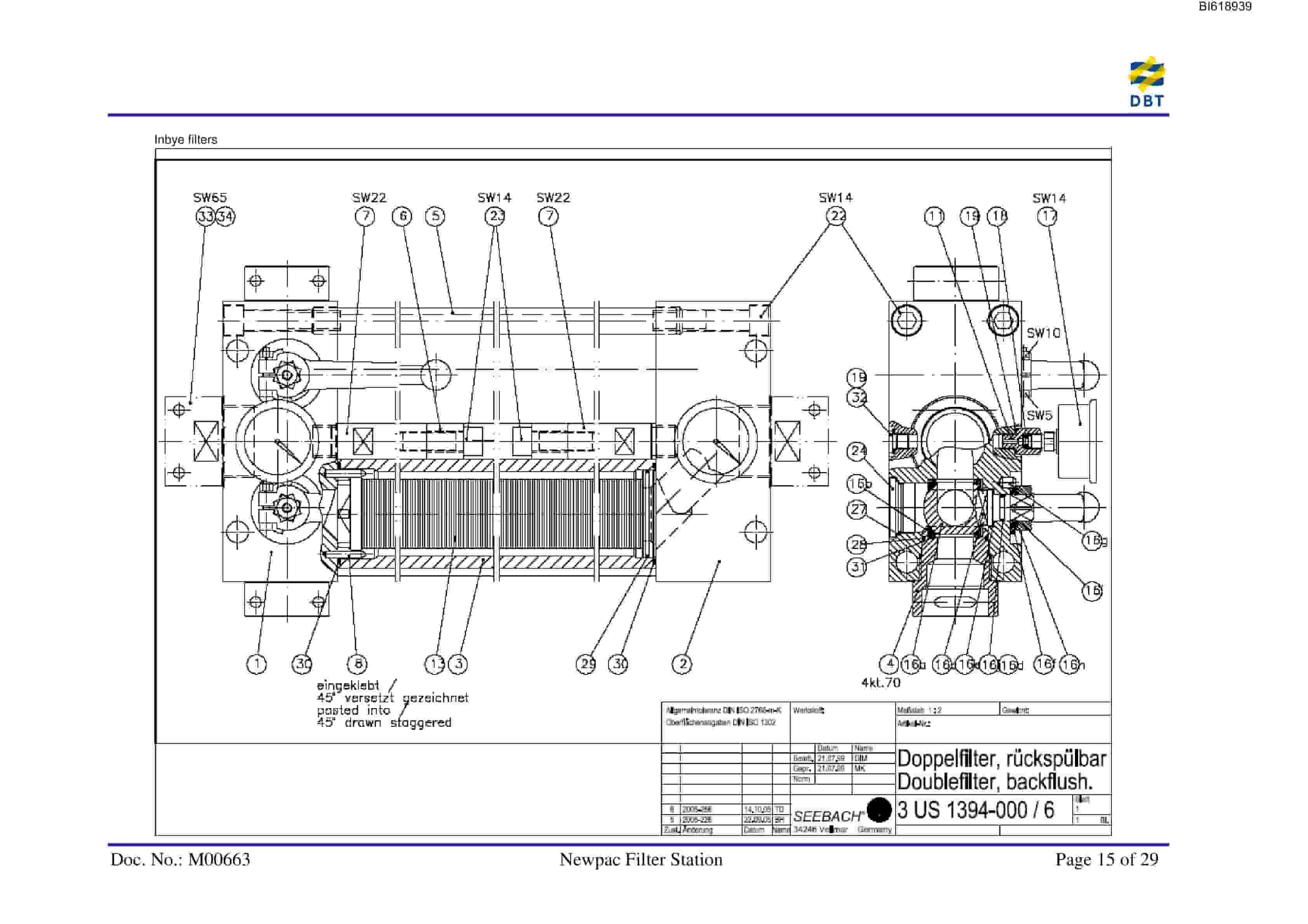 Bucyrus DBT Newpac Filter Station Technical Manual BI618939 2 Bucyrus DBT Newpac Filter Station Technical Manual BI618939 - Image 2