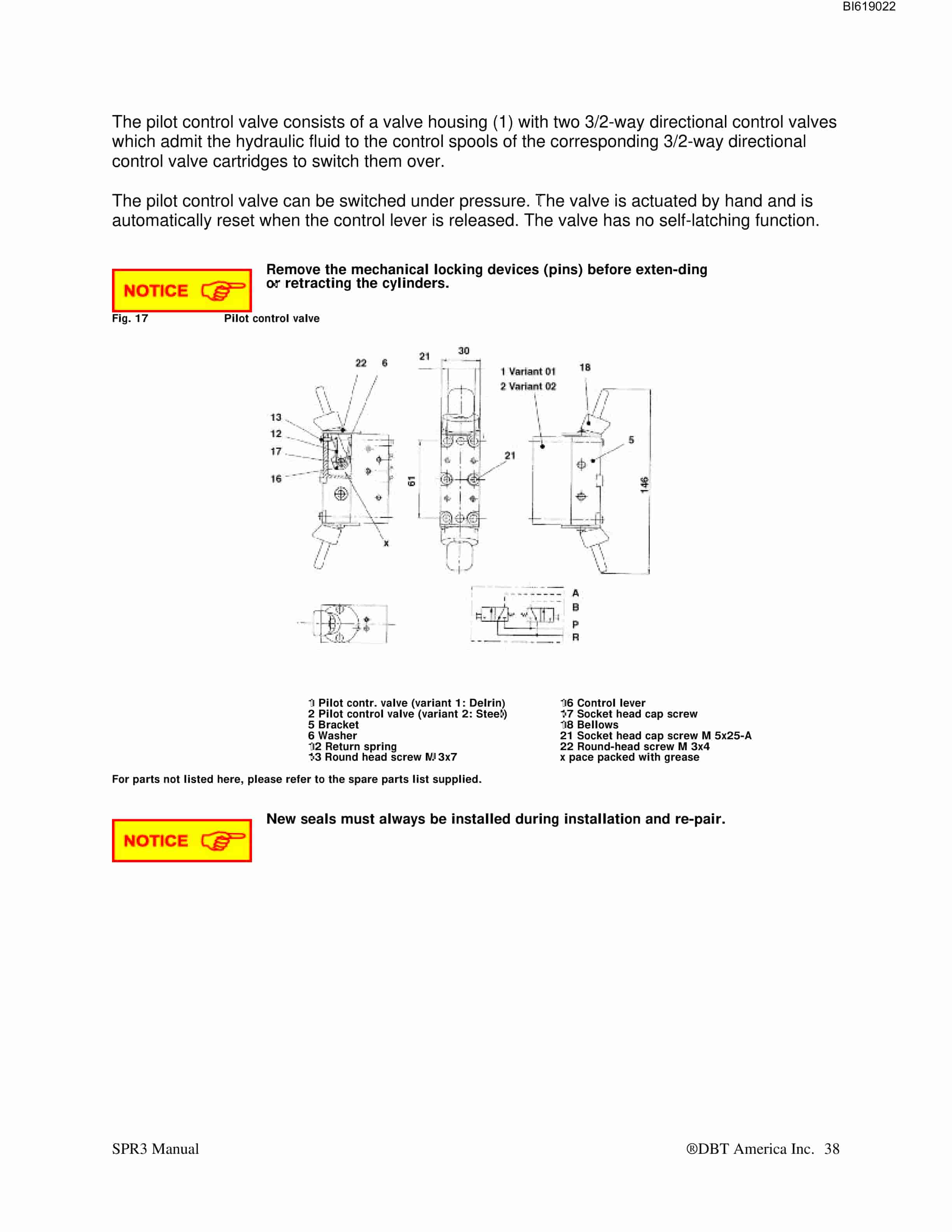 Bucyrus DBT - SPR3 Drive Frame Technical Manual BI619022-4