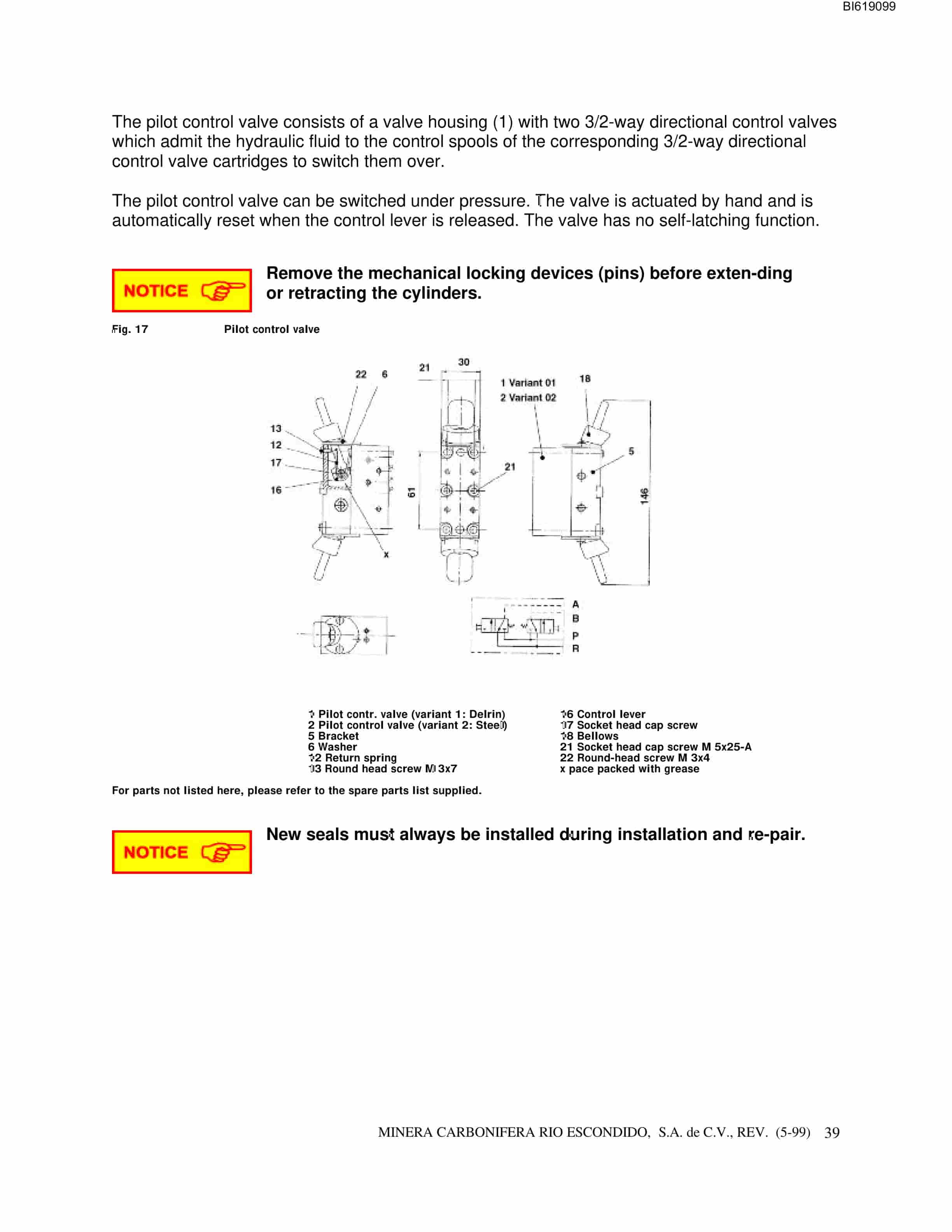 Bucyrus DBT - SPR3 Drive Frame Technical Manual BI619099-4