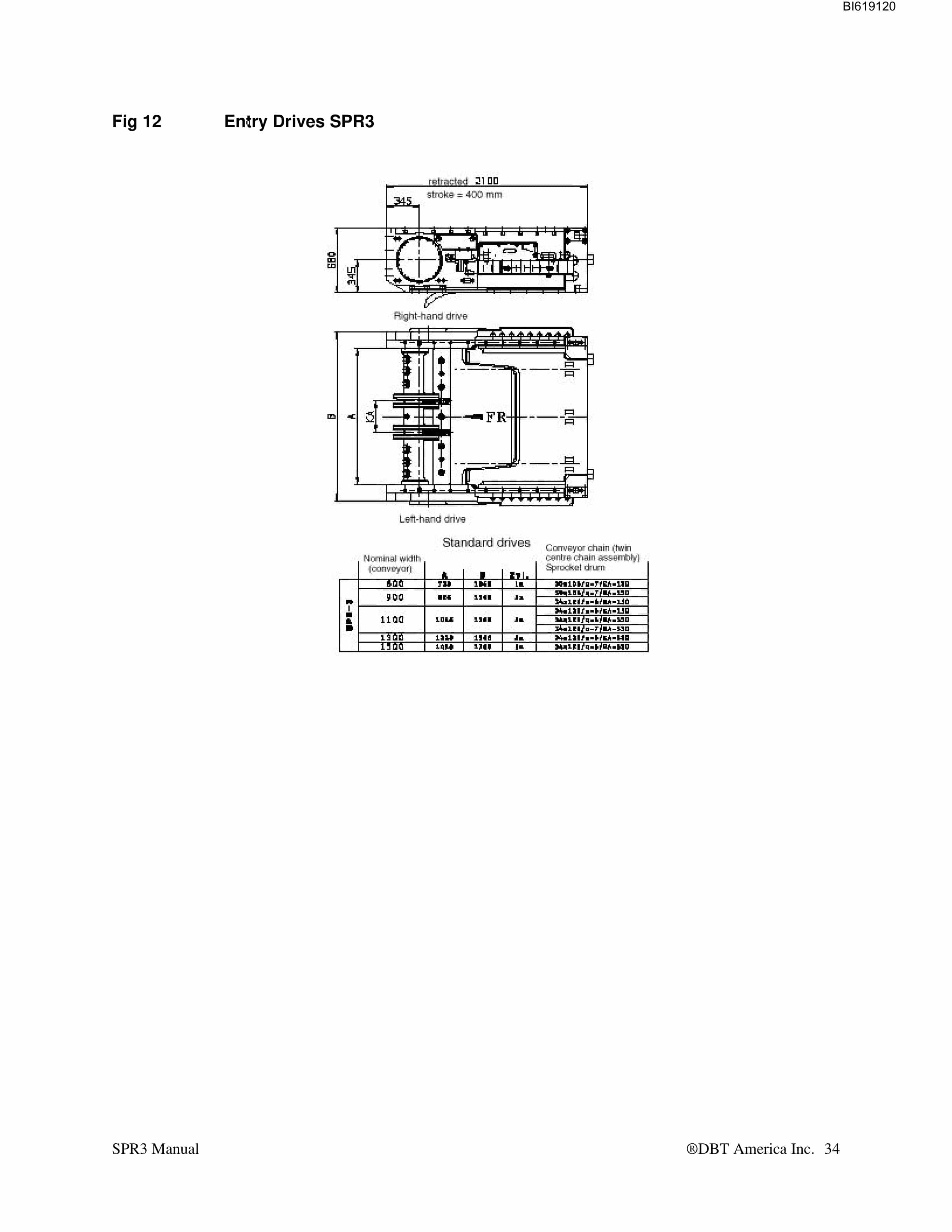 Bucyrus DBT - SPR3 Drive Frame Technical Manual BI619120-3