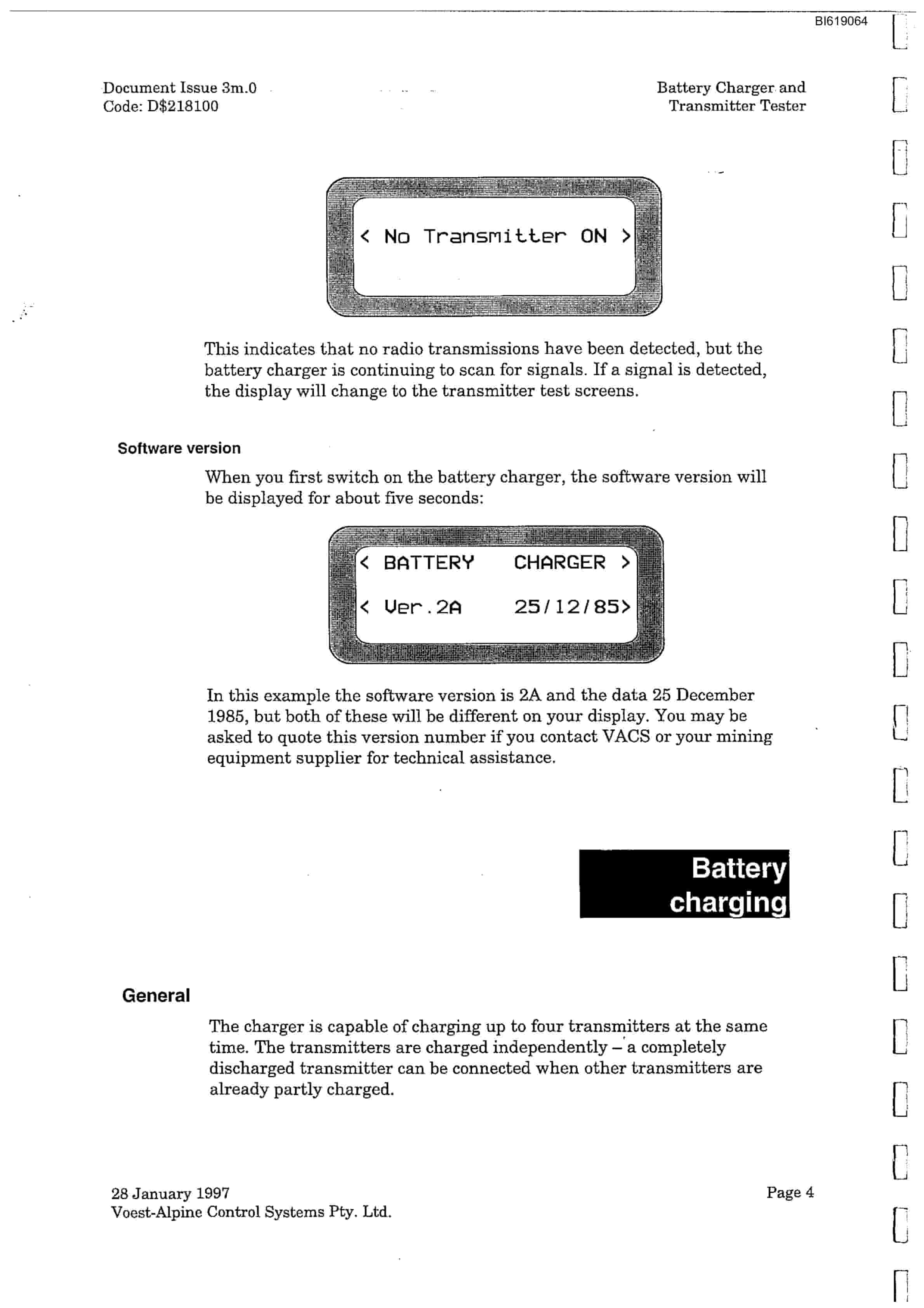 Bucyrus Eimco Dash 3 Miner Technical Manual BI619064-5