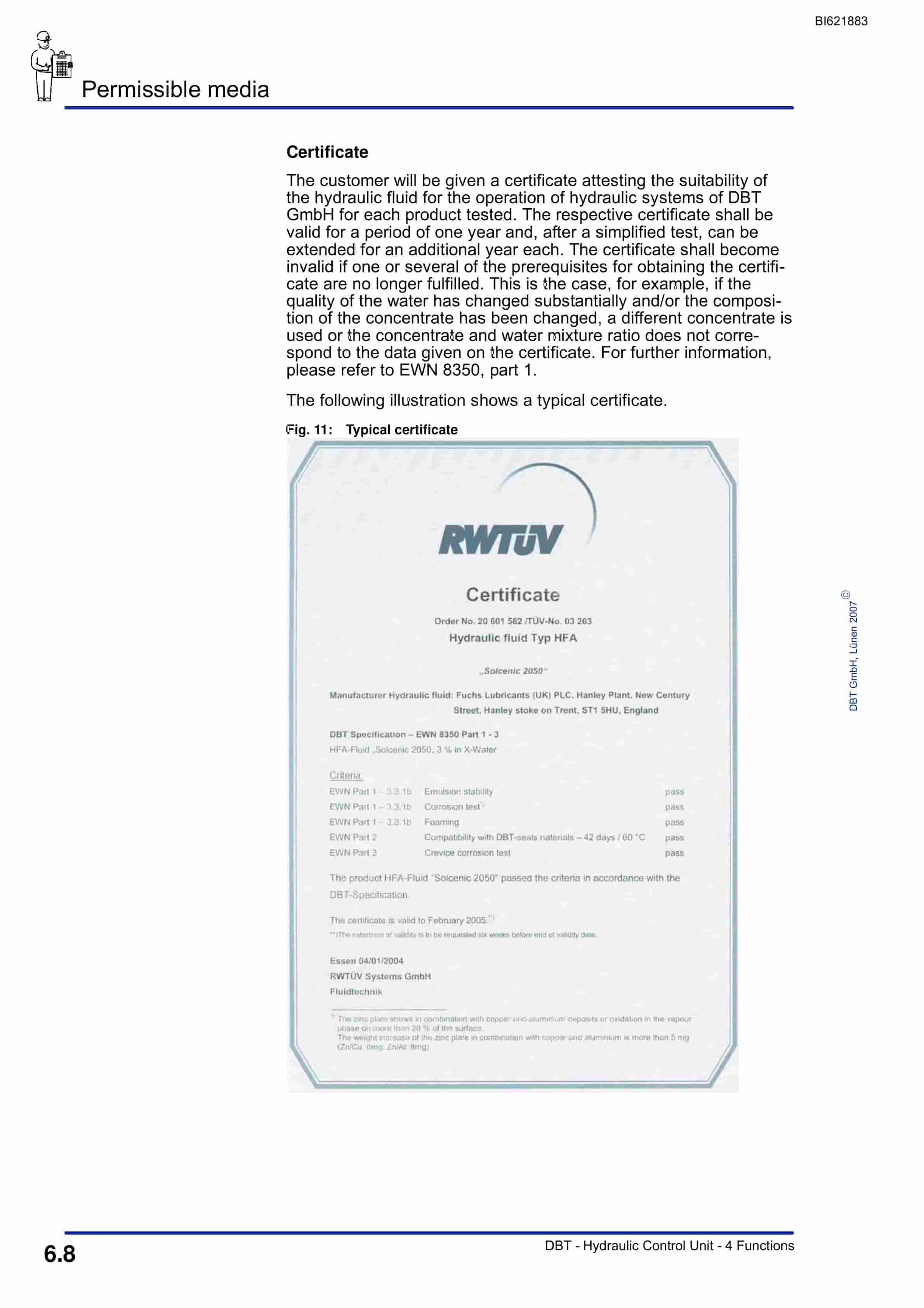 Bucyrus Electrohydraulic Control Unit, 4 Functions Technical Manual BI621883-5