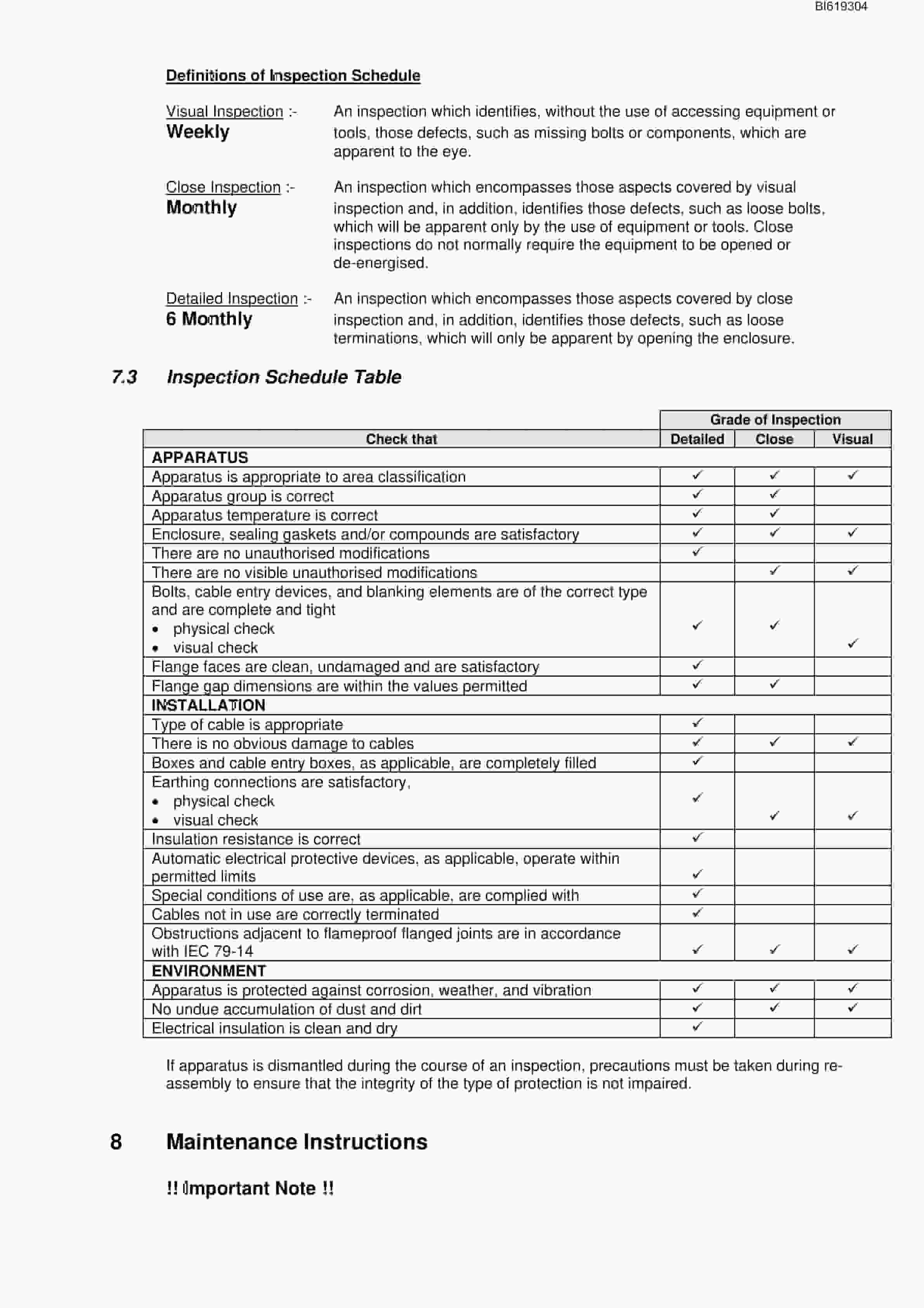 Bucyrus EM 21-78 Motor AC 3 Phase Induction Motor TEFC Technical Manual BI619304-2