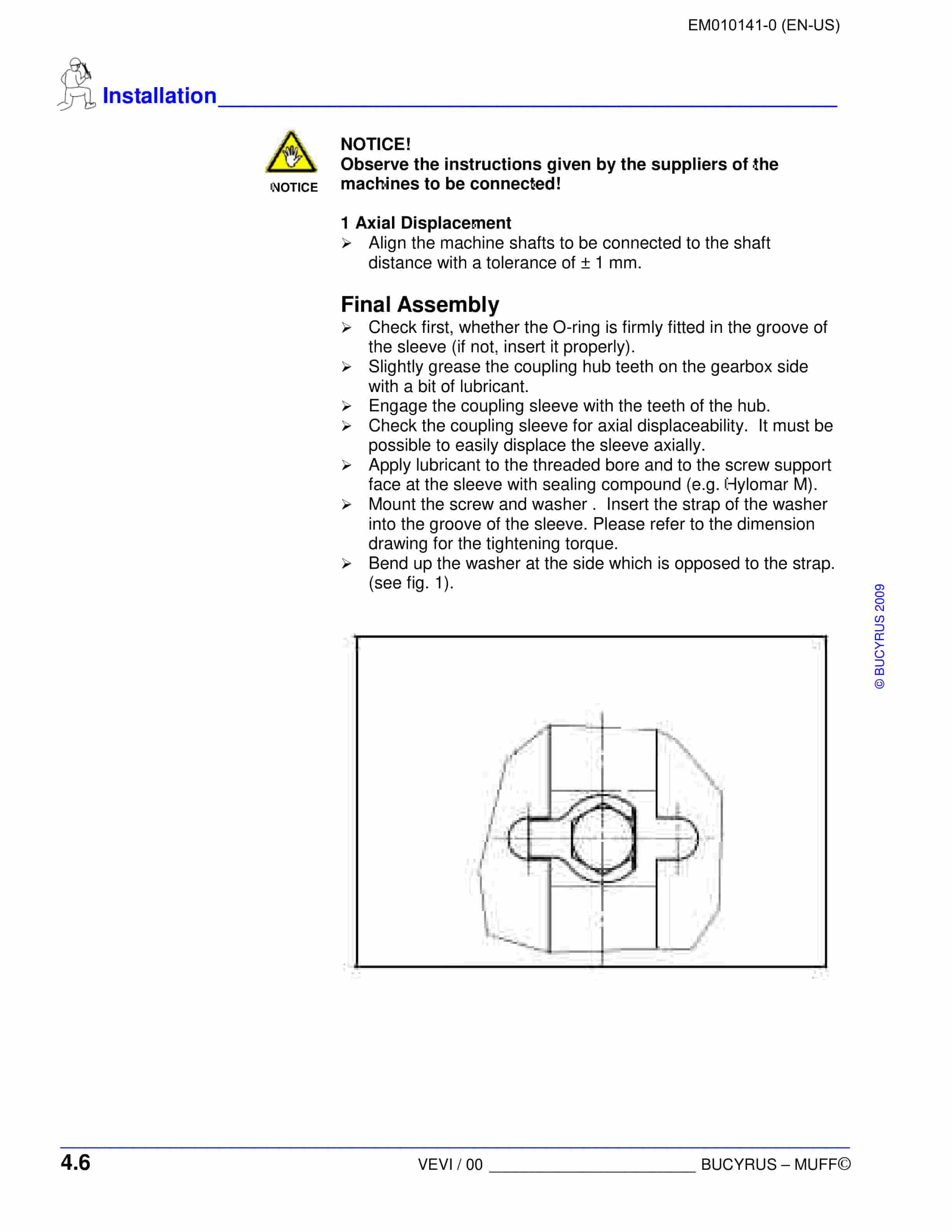 Bucyrus Face Conveyor Driver Operation Manual EM010141-0-3