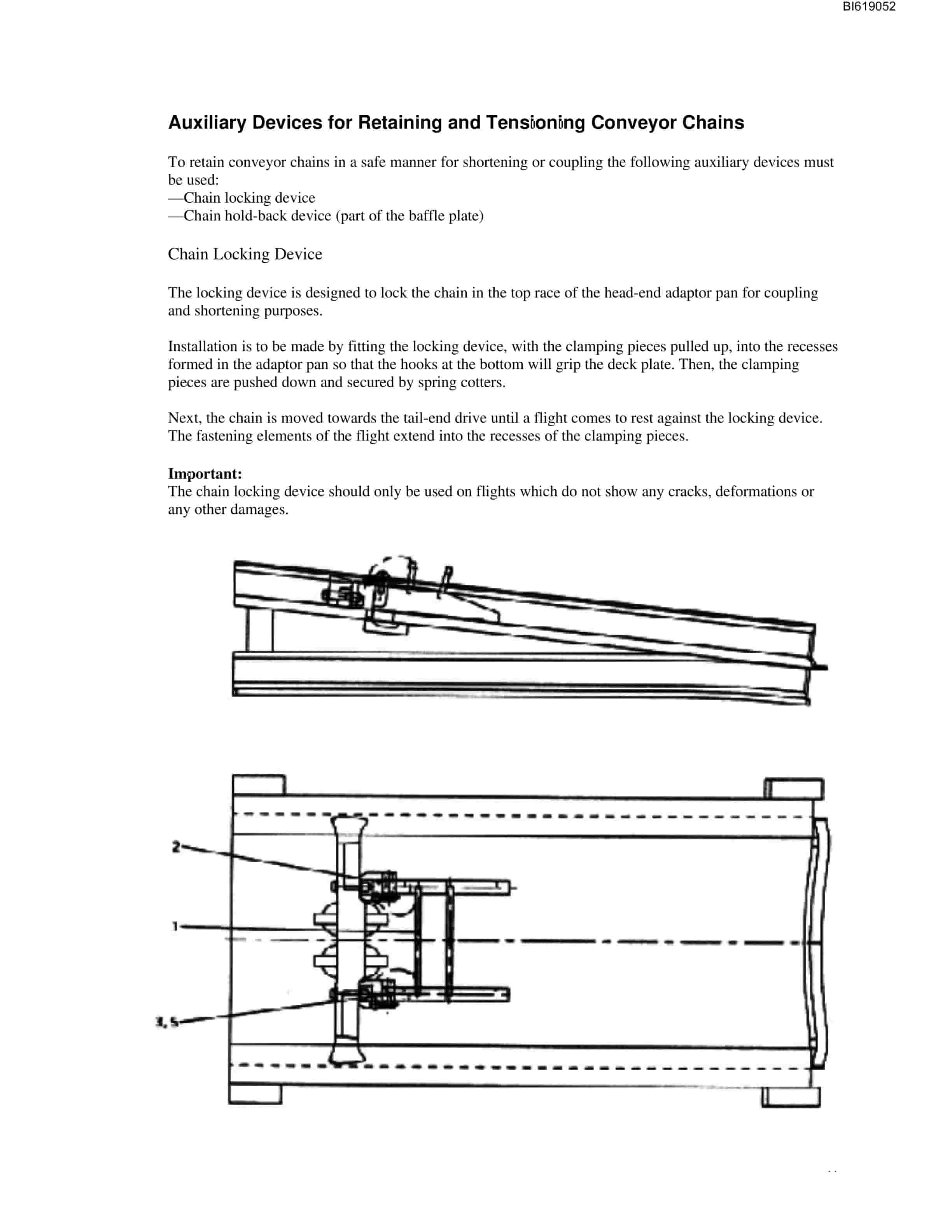 Bucyrus Face Conveyor PF 4-1132 Technical Manual BI619052-2