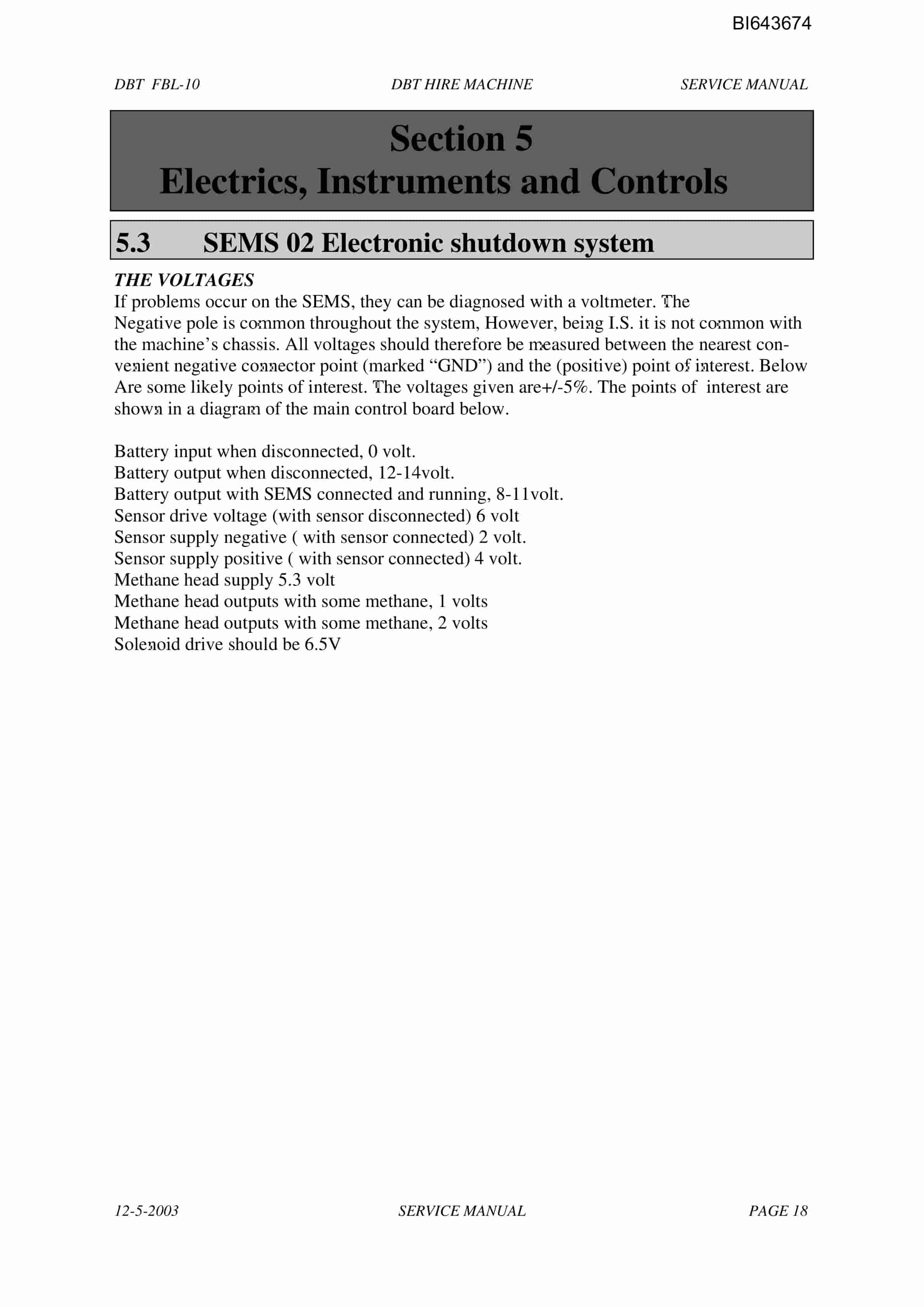 Bucyrus FBL-10 LHD-Utility Vehicle Technical Manual BI643674-4