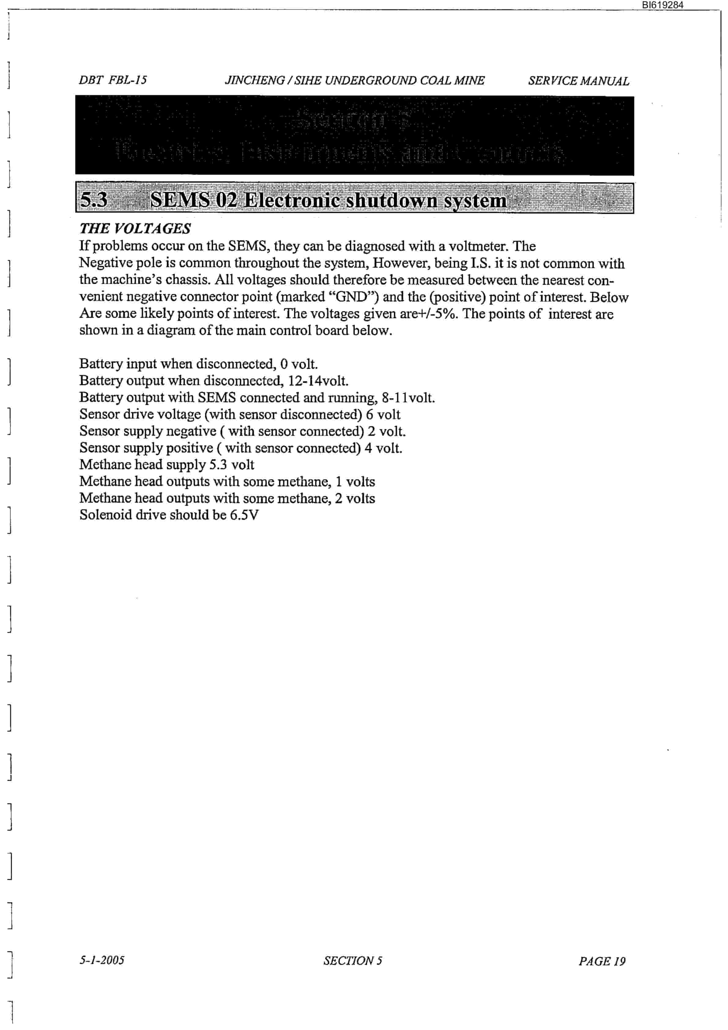 Bucyrus FBL-15 LHD-Utility Vehicle Technical Manual BI619284-4