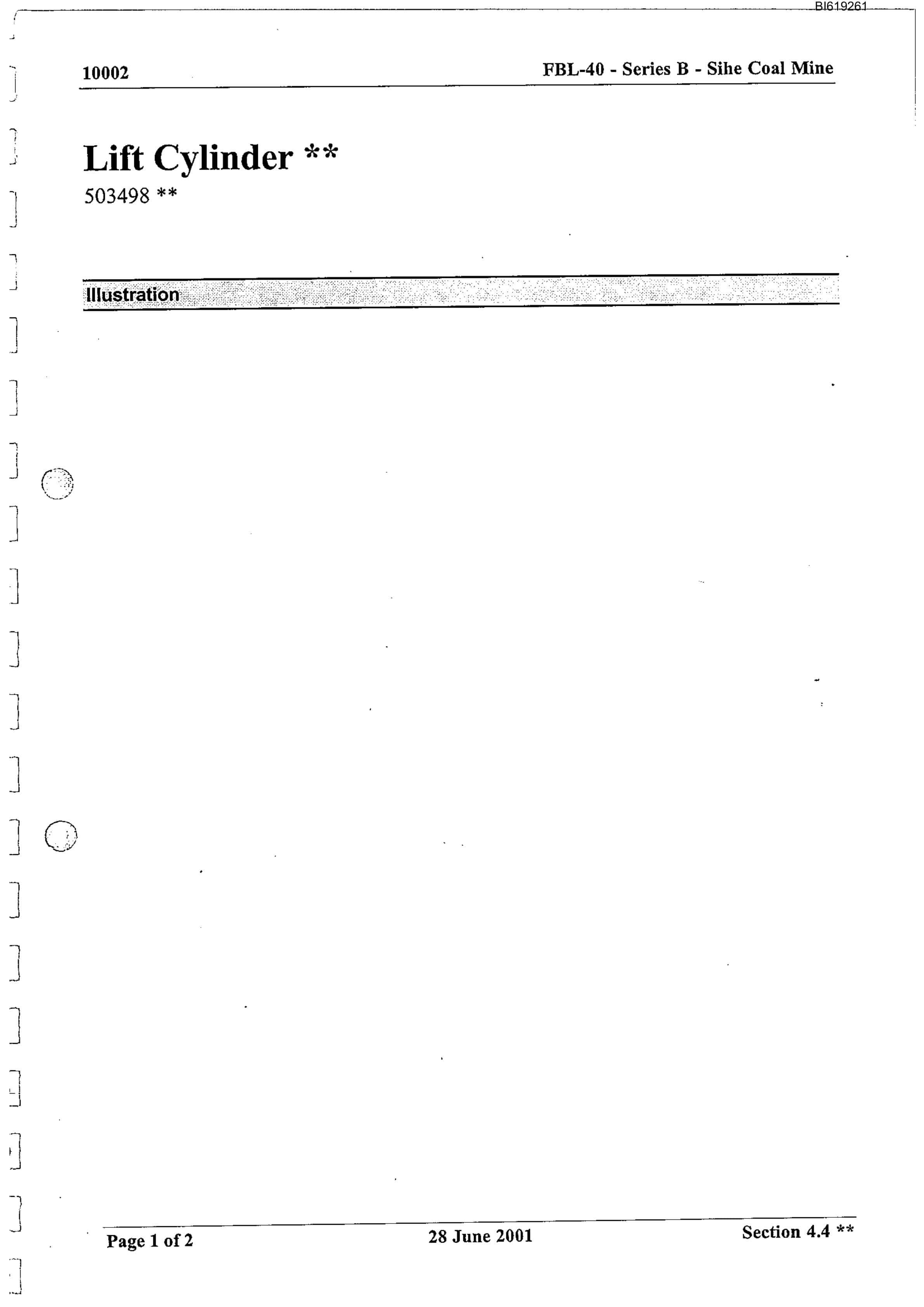 Bucyrus FBL-40B LHD-Utility Vehicle Technical Manual BI619261-3