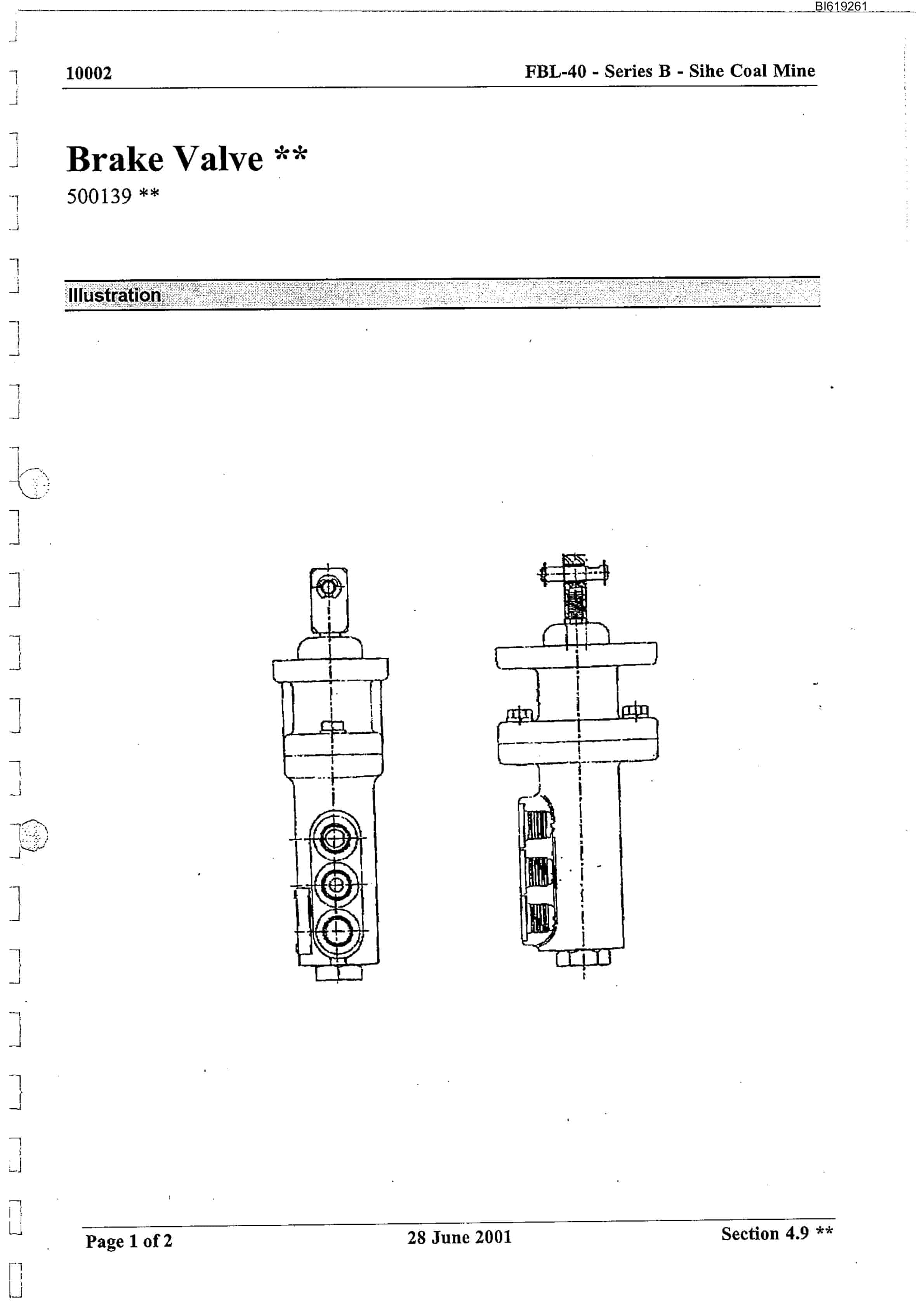 Bucyrus FBL-40B LHD-Utility Vehicle Technical Manual BI619261-4