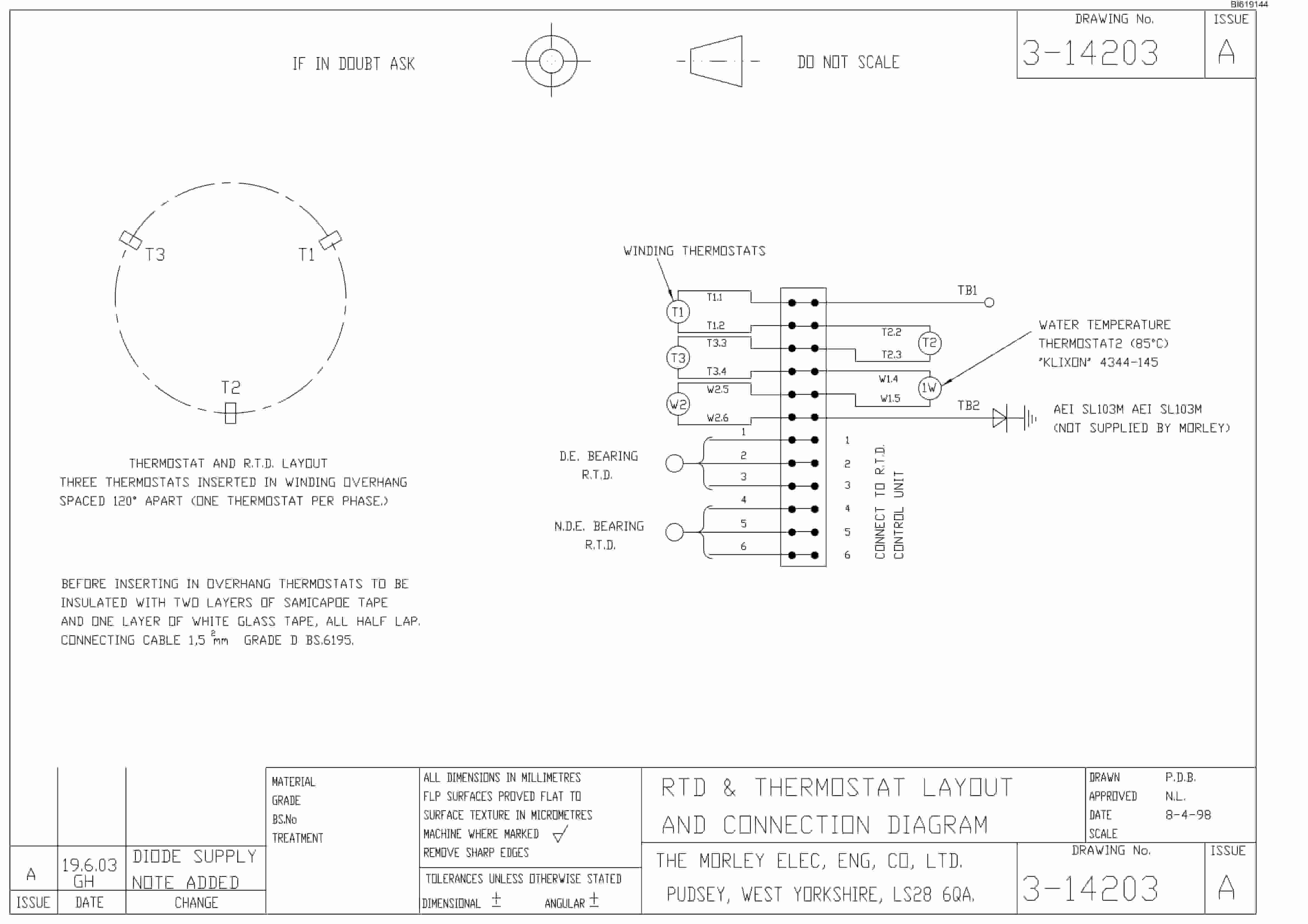 Bucyrus FMW56 400kW BSL-Crusher AC 3 Phase Induction TEWJC Motor Technical Manual BI619144-5