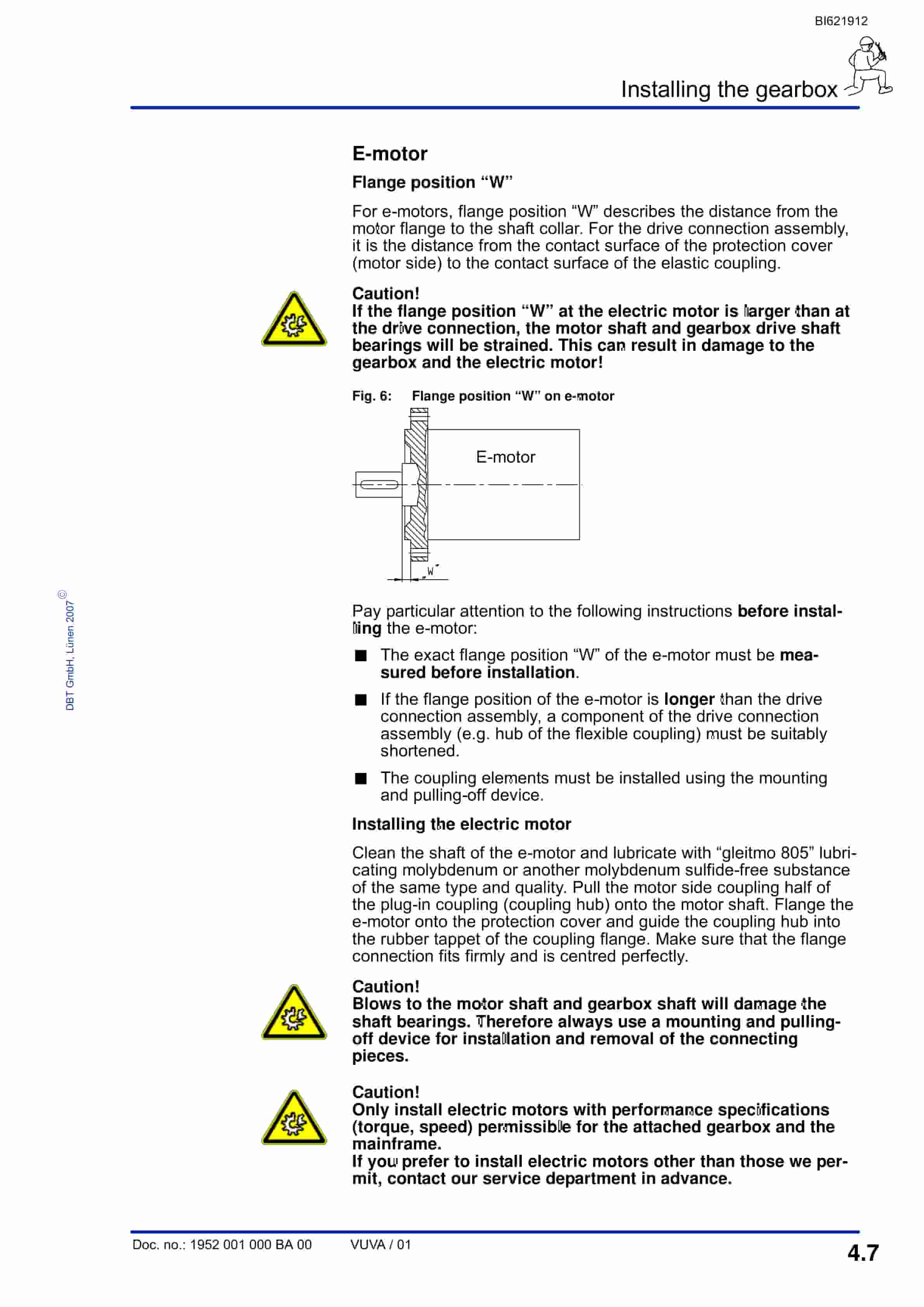Bucyrus Gearbox K-20 B Technical Manual BI621912-2