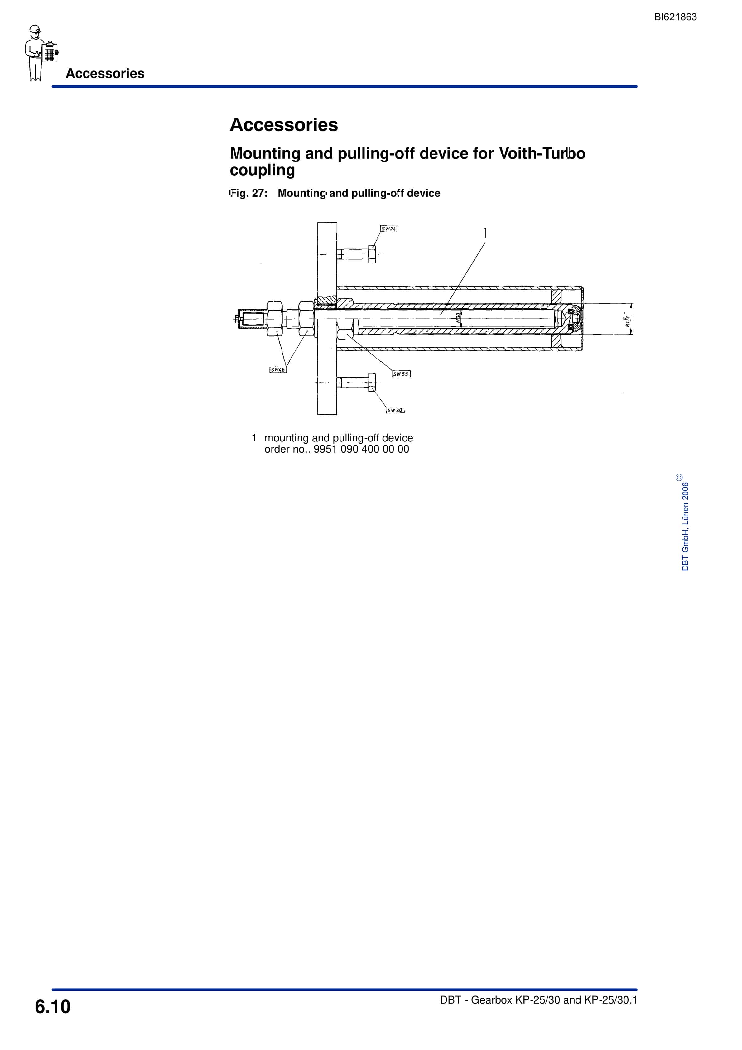 Bucyrus Gearbox KP-25-30, KP-25-30.1 Technical Manual BI621863-5