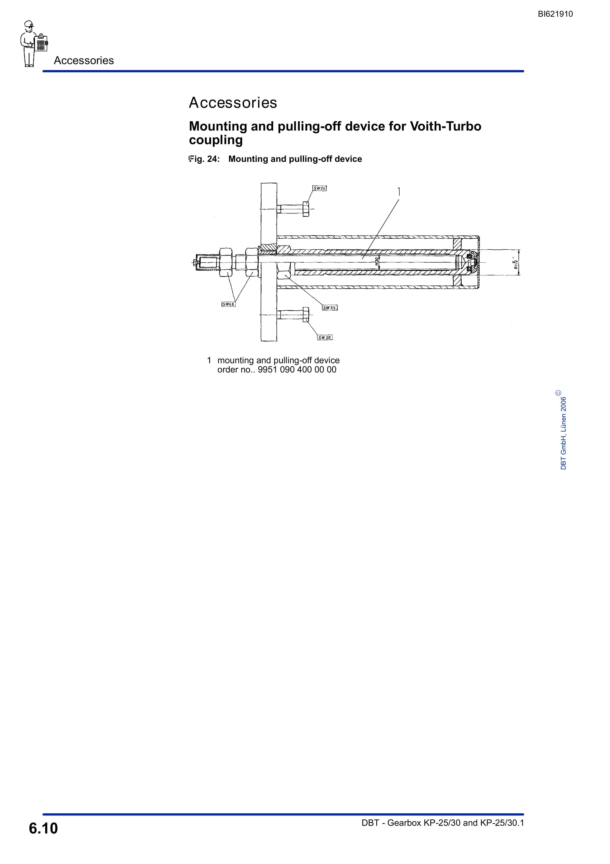 Bucyrus Gearbox KP-25-30, KP-25-30.1 Technical Manual BI621910-5