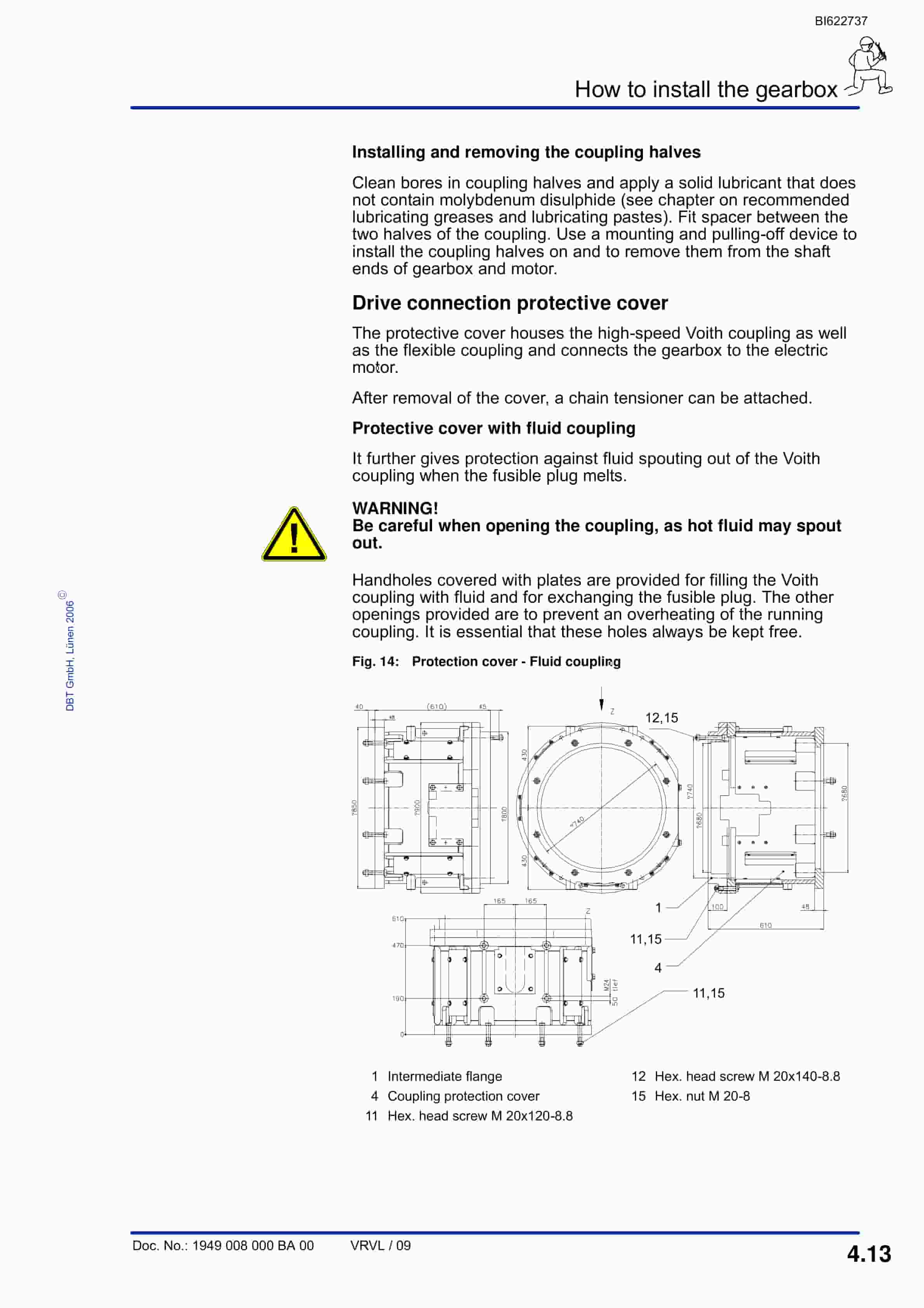 Bucyrus Gearbox KP-25-30, KP-25-30.1 Technical Manual BI622737-2