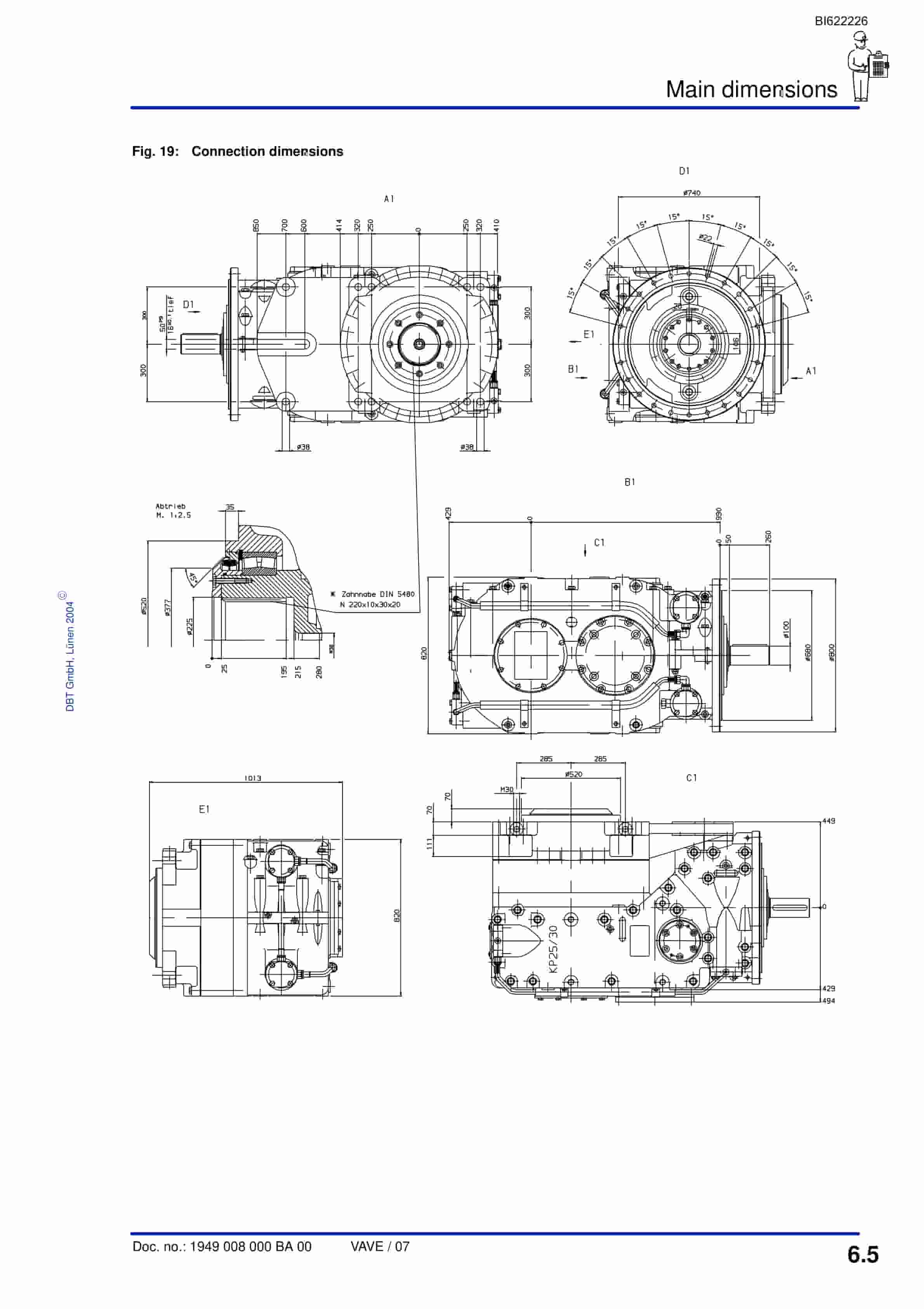 Bucyrus Gearbox KP-25-30 Technical Manual BI622226-4