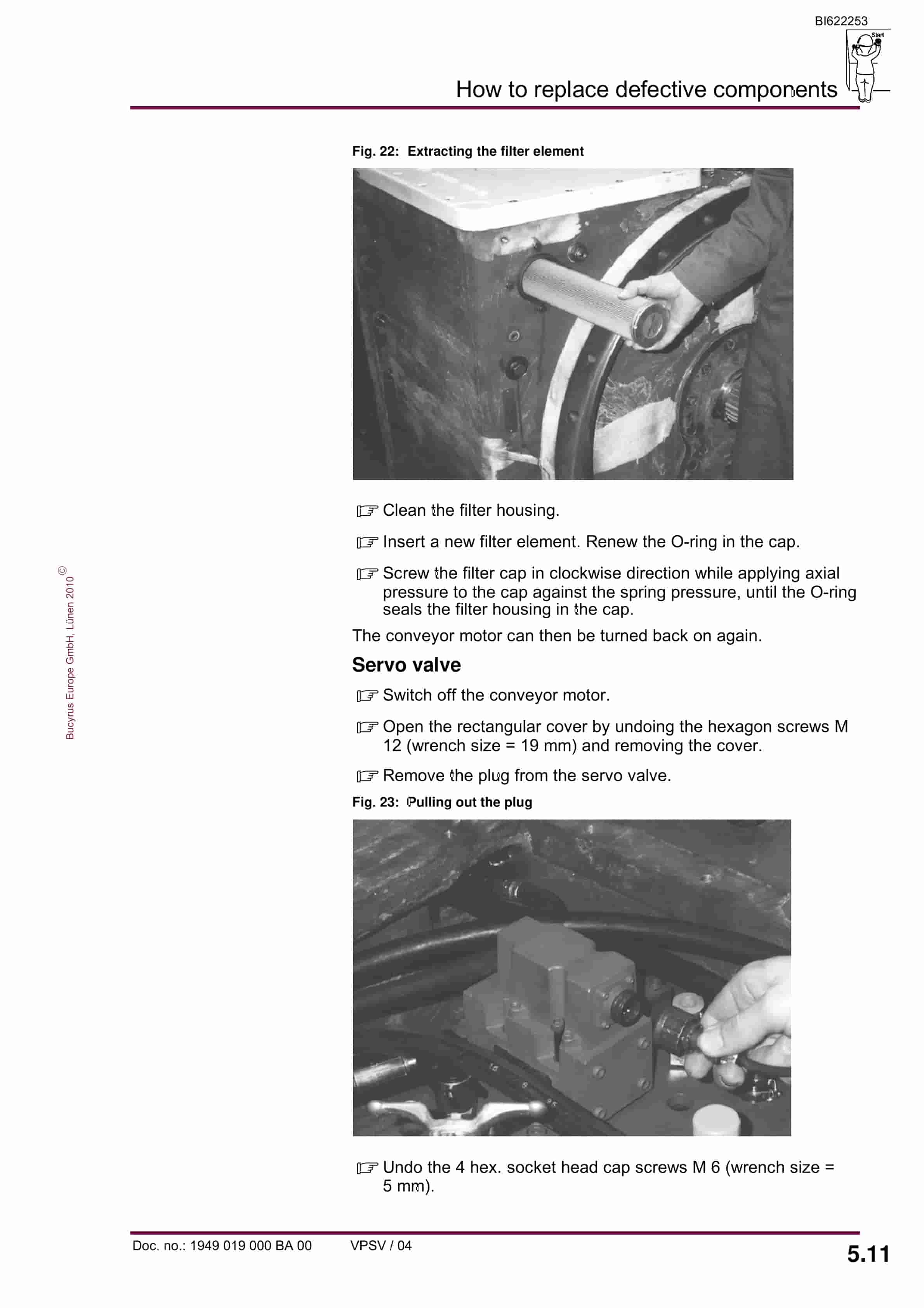Bucyrus Gearbox KP-30 CST Operating Manual BI622253-2