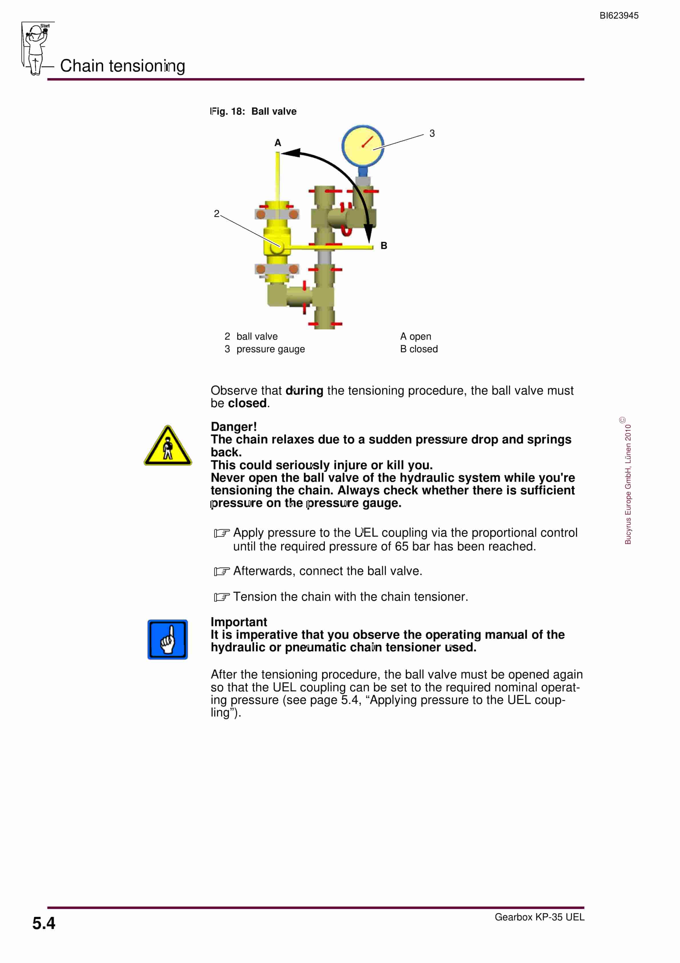 Bucyrus Gearbox KP-35 UEL Operating Manual BI623945-2