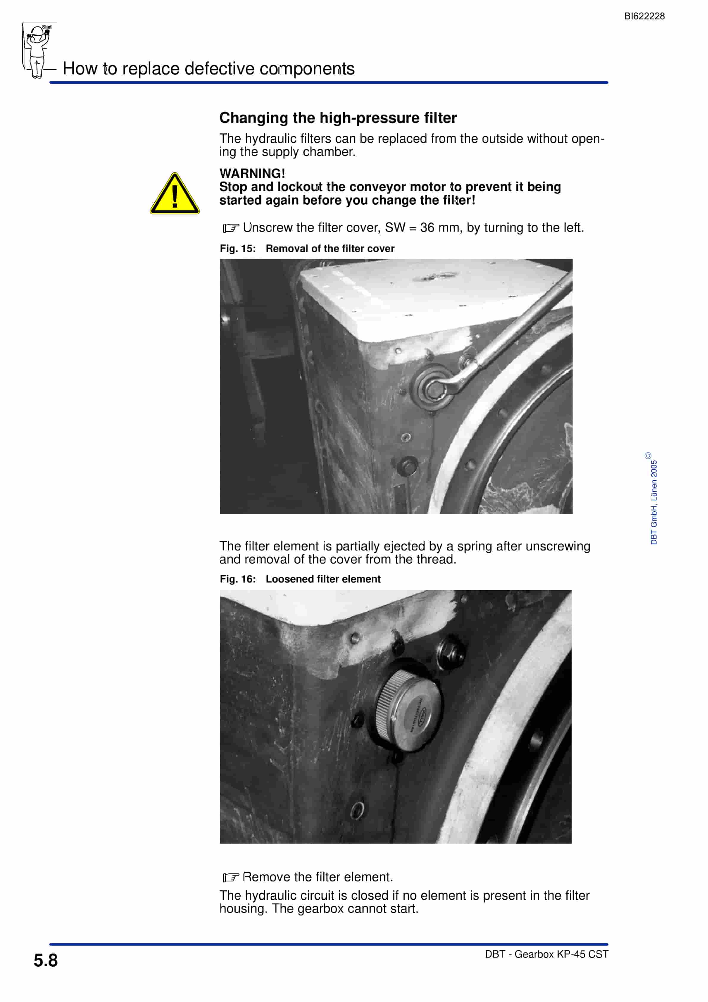 Bucyrus Gearbox KP-45 CST Technical Manual BI622228-2