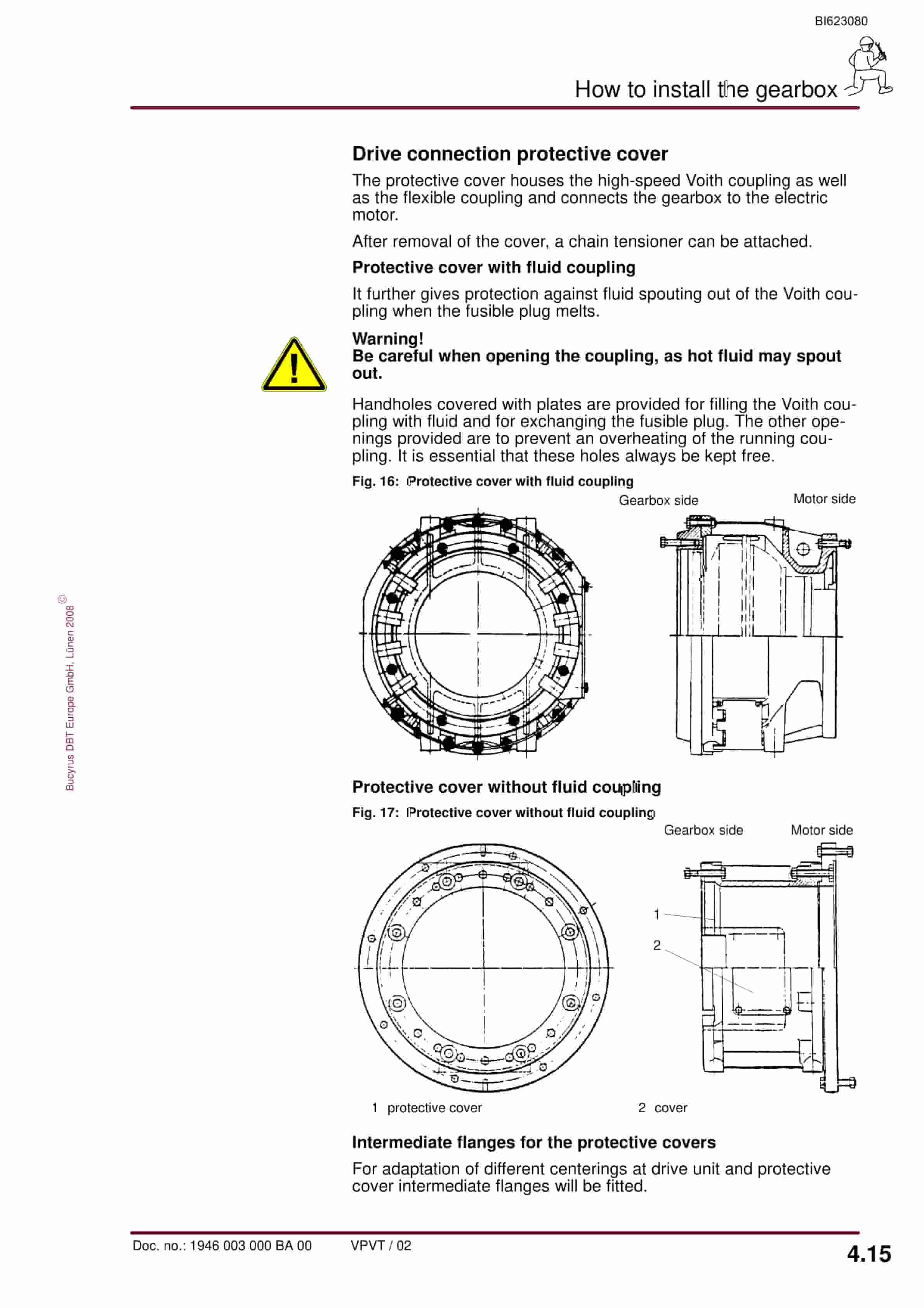 Bucyrus Gearbox P-25-30 Operating Manual BI623080-2