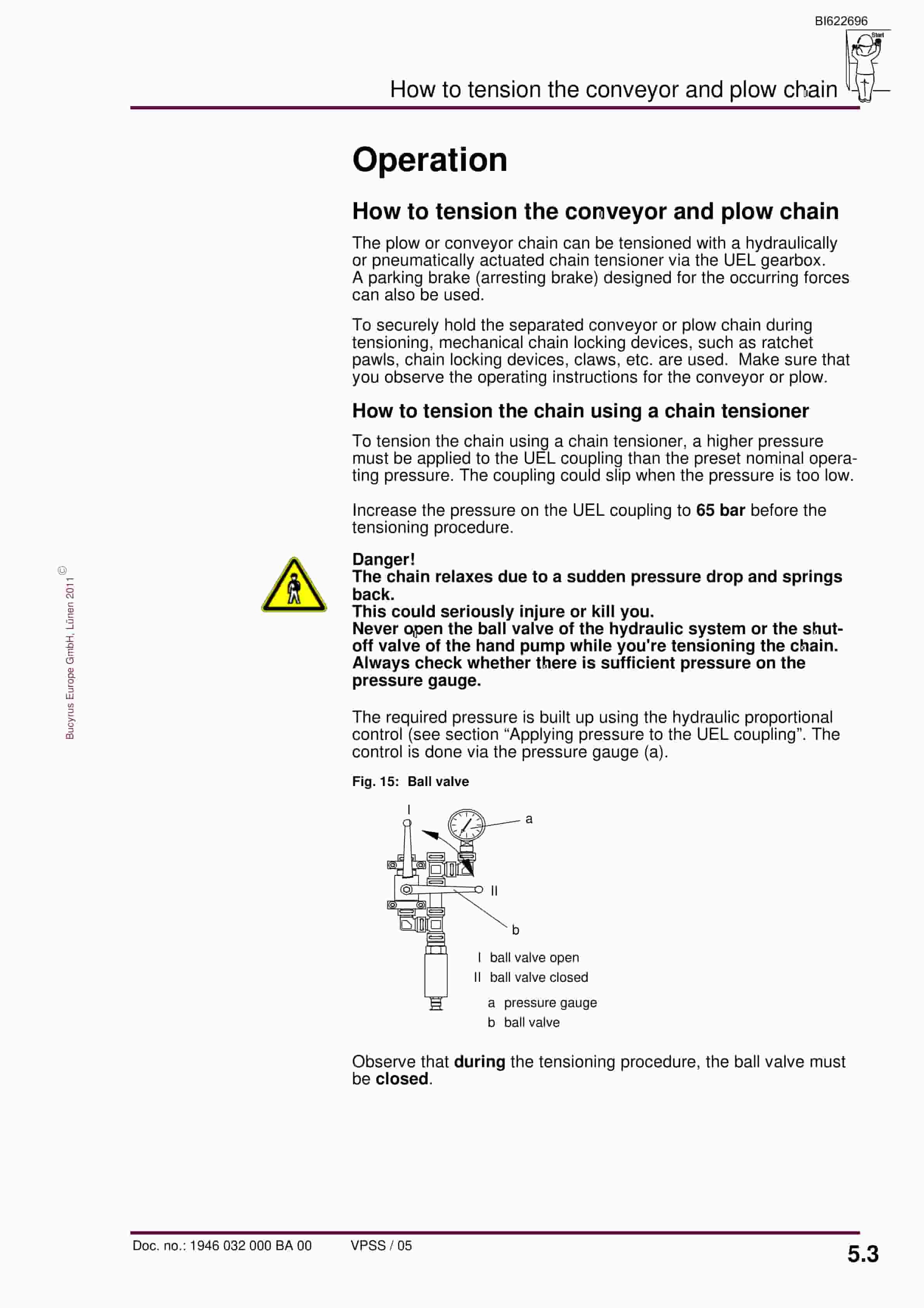 Bucyrus Gearbox P-30 UEL-R Operating Manual BI622696-2