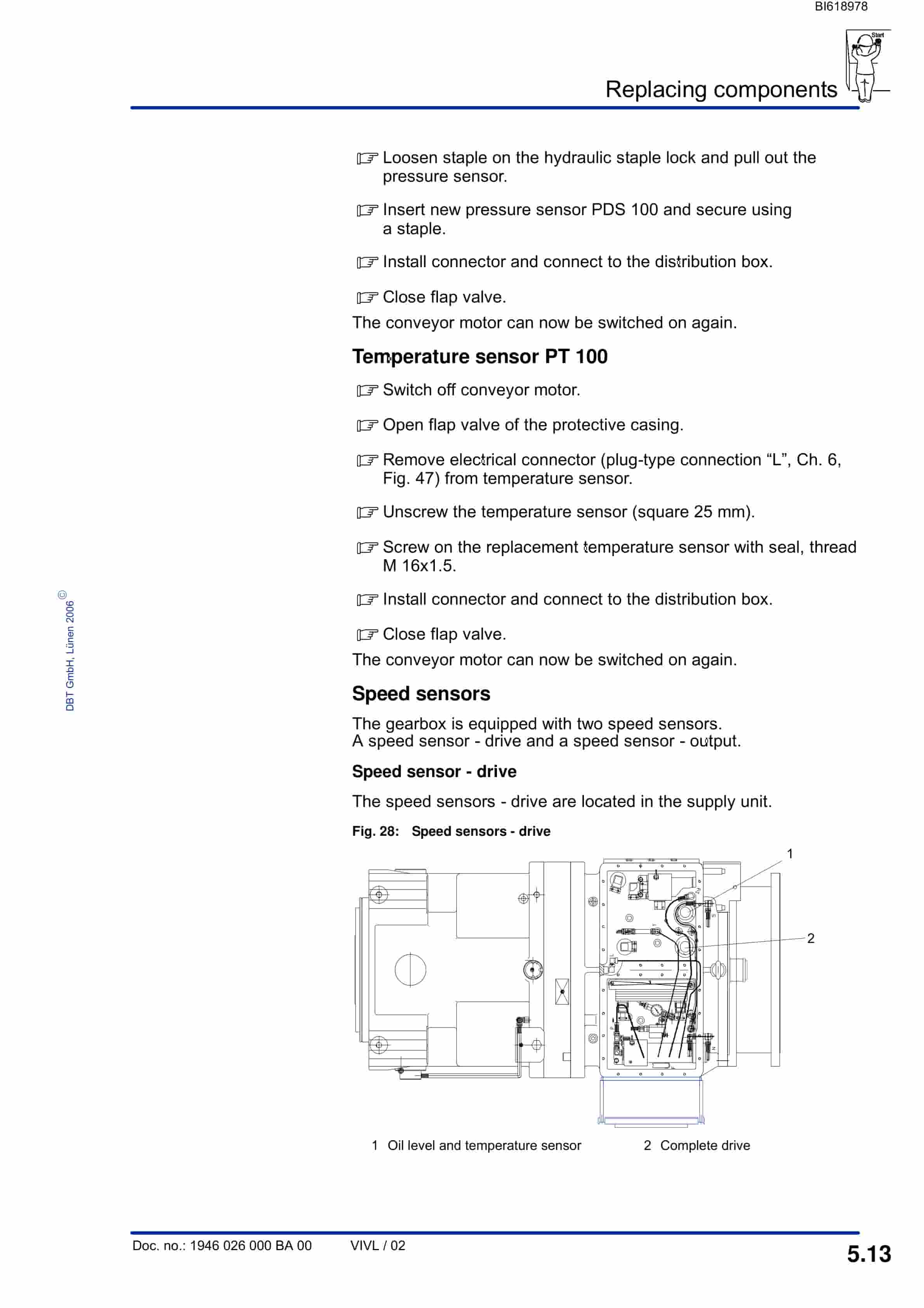 Bucyrus Gearbox P-65-(S) CST Technical Manual BI618978-2