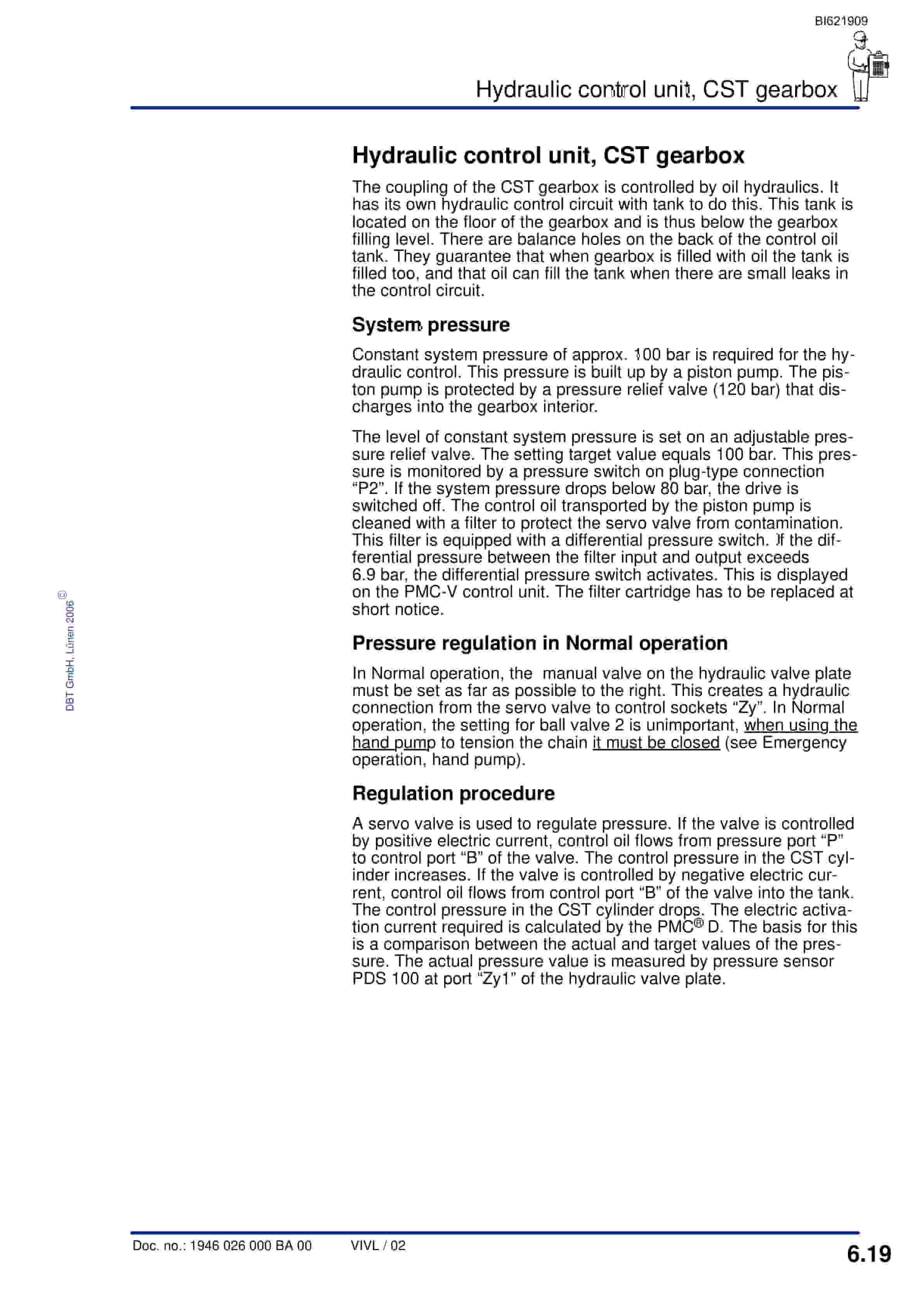Bucyrus Gearbox P-65-(S) CST Technical Manual BI621909-4