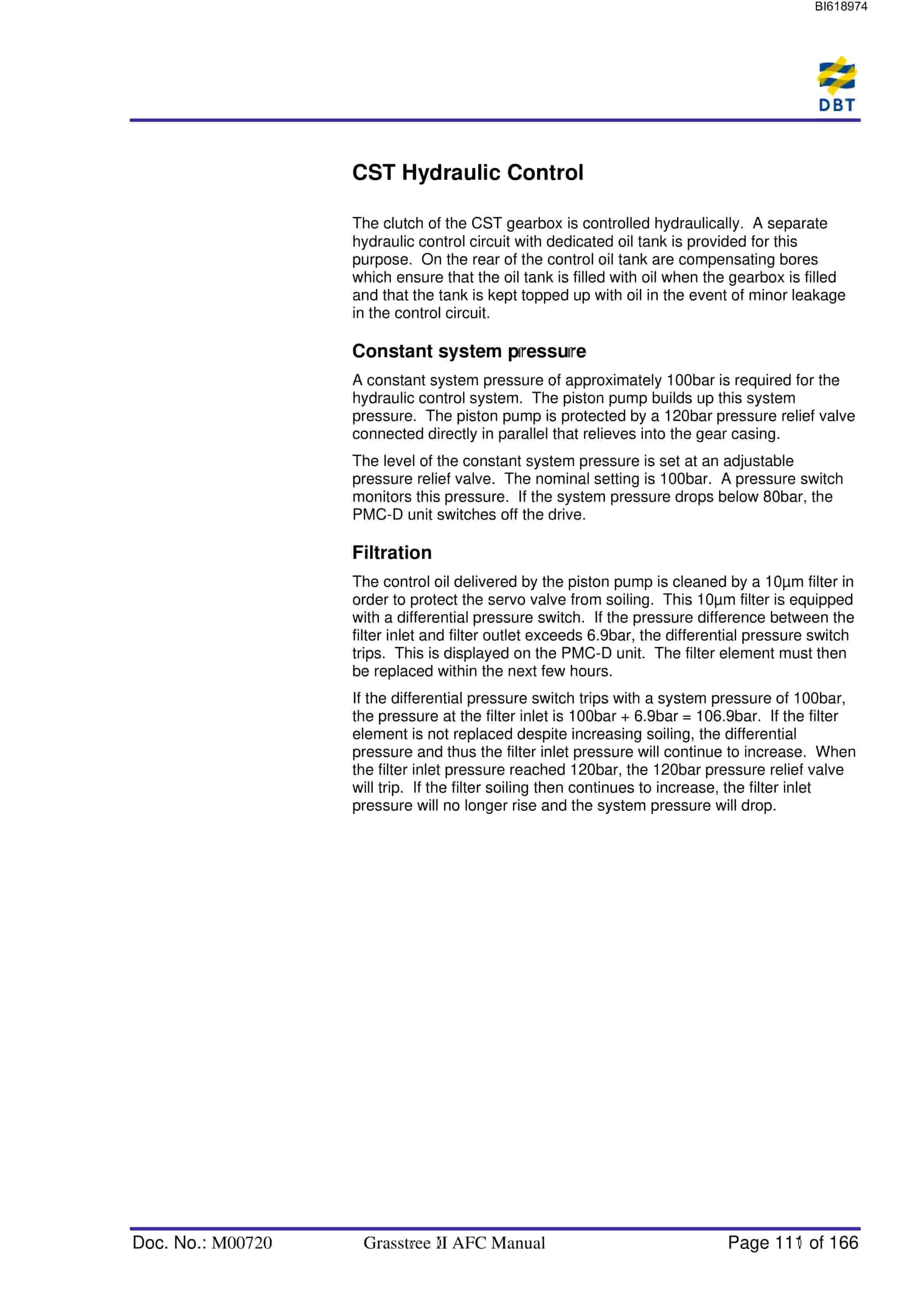 Bucyrus Grasstree II AFC Technical Manual BI618974 3 Bucyrus Grasstree II AFC Technical Manual BI618974 - Image 3