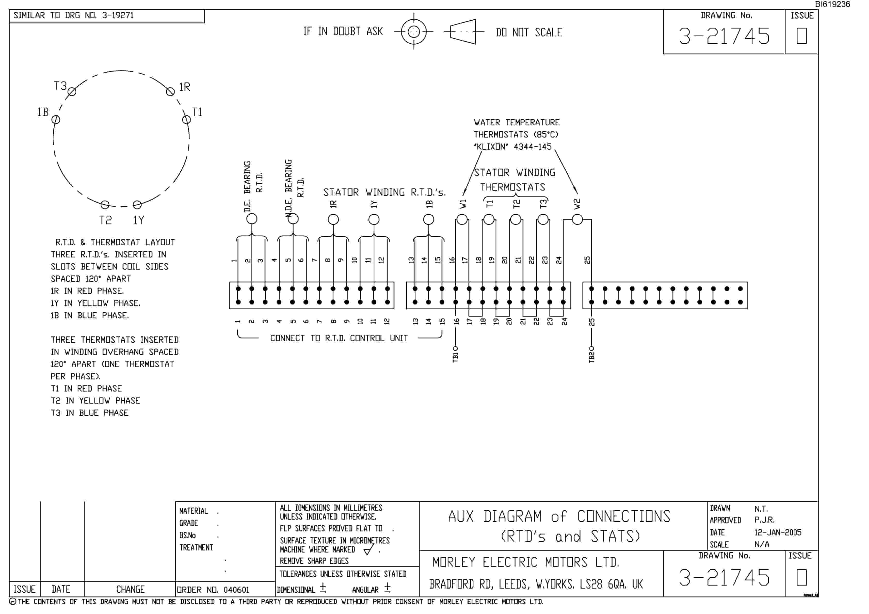Bucyrus GXW 69 855kW AC 3 Phase Induction Motor TEWC Technical Manual BI619236-4