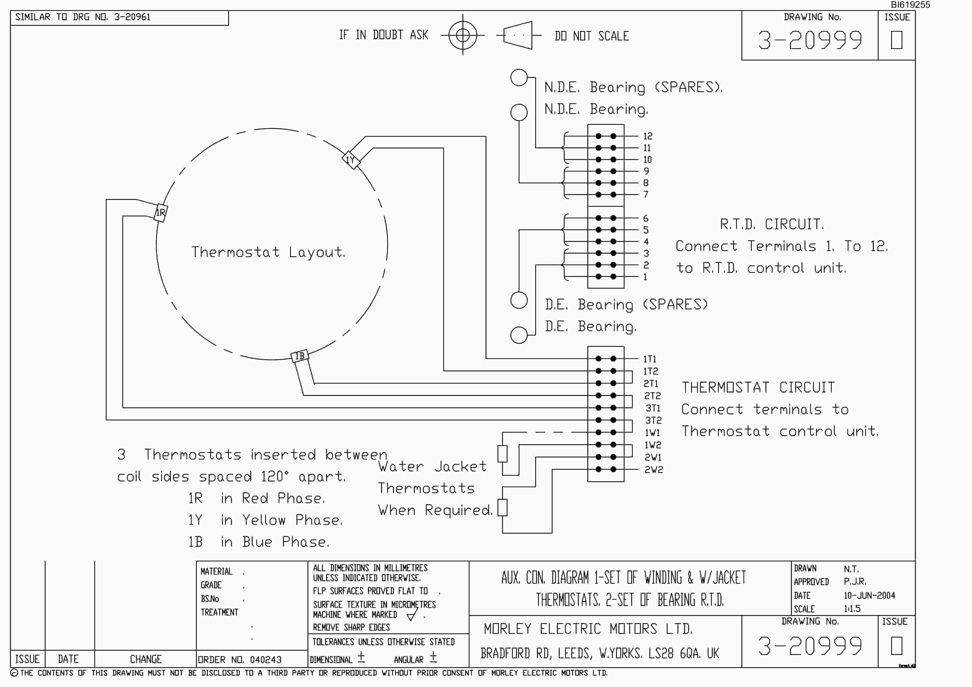 Bucyrus GXW 69 855kW AC 3 Phase Induction Motor TEWC Technical Manual BI619255-5