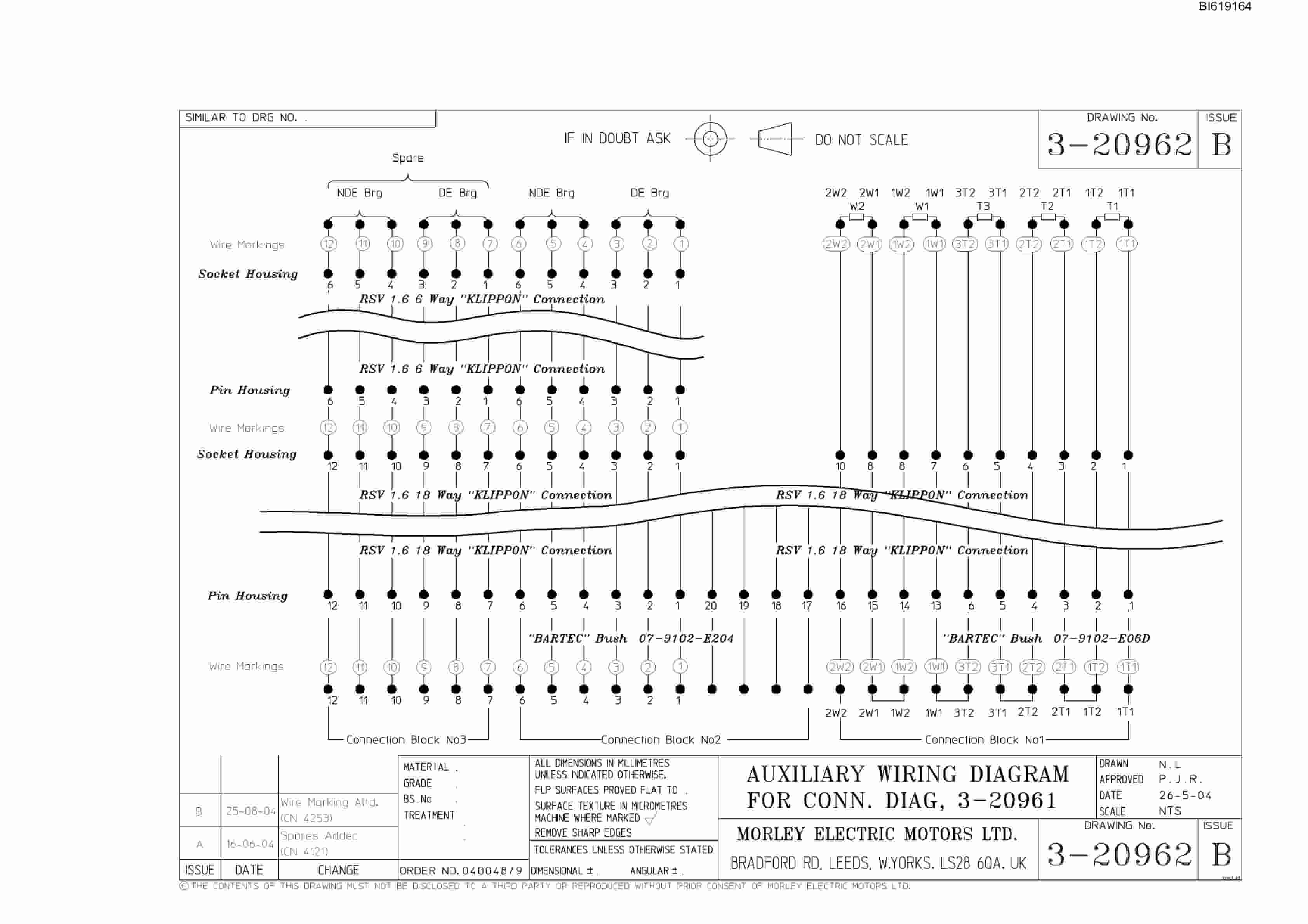 Bucyrus GXW 69 AC 3 Phase Induction Motor TEWC Technical Manual BI619164-5